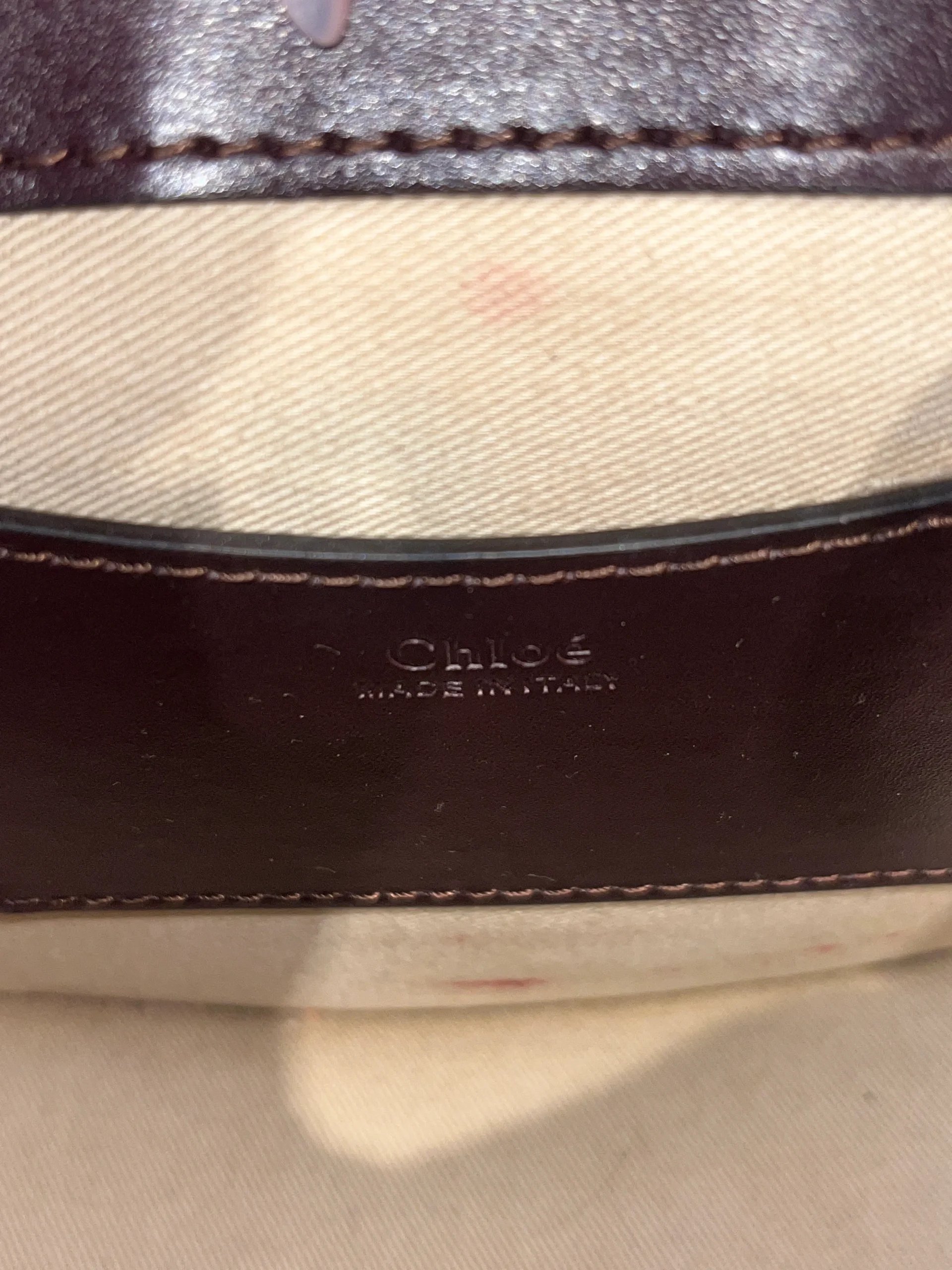Chloe/Bag/Leather/BRD/SMALL TESS BAG