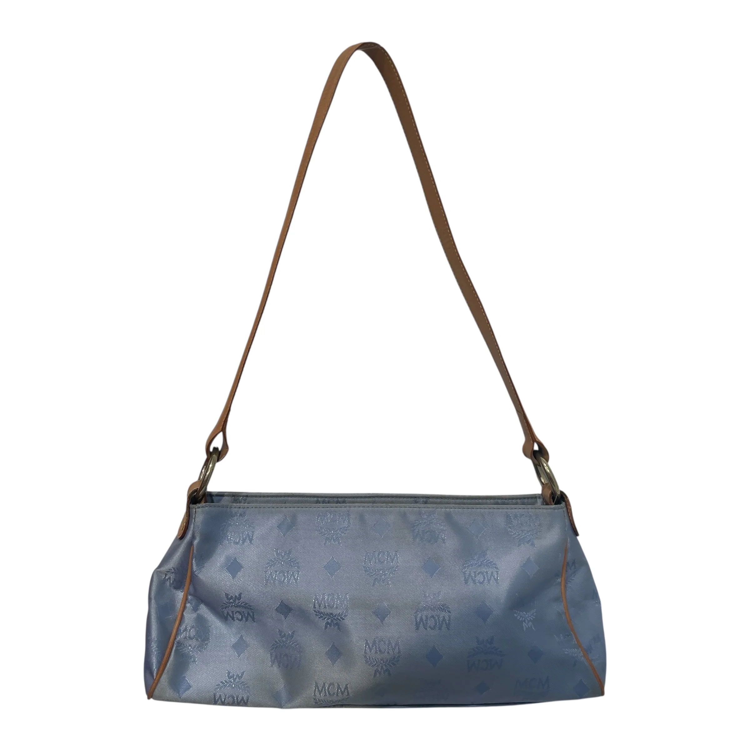 MCM/Bag/Monogram/Nylon/BLU/MCM handbag