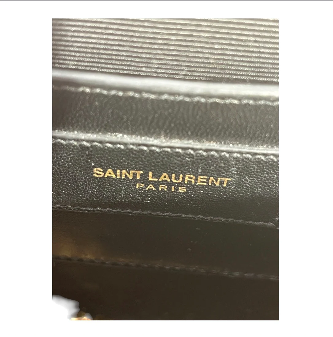 YVES SAINT LAURENT/Hand Bag/CRM/KATE SIGNATURE