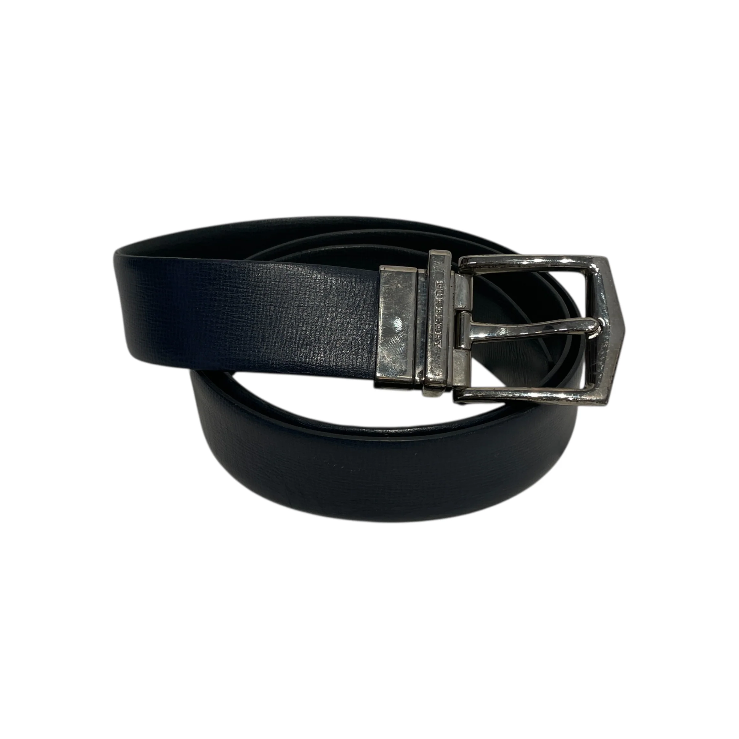 BURBERRY LONDON/Belt/Leather/BLK/