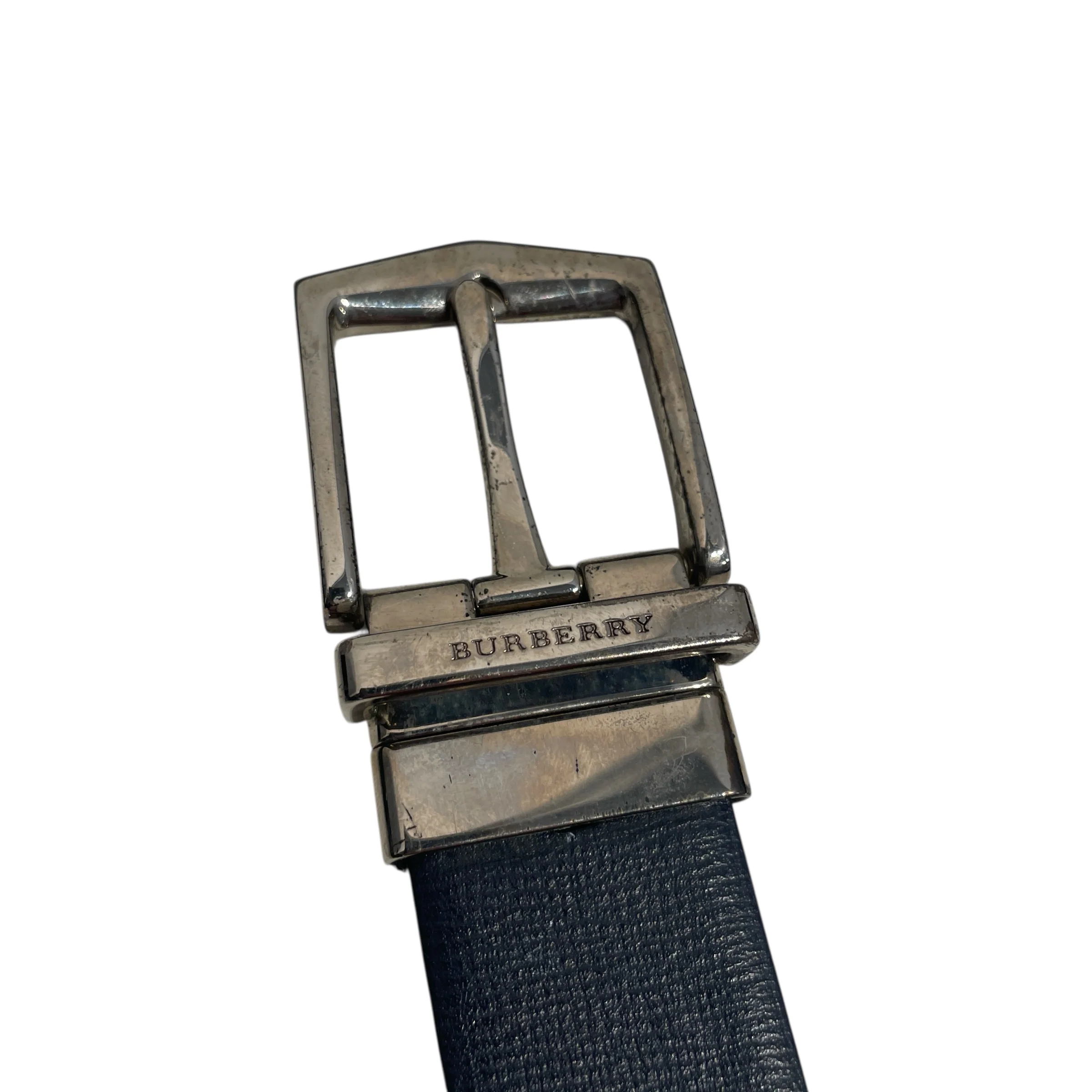 BURBERRY LONDON/Belt/Leather/BLK/