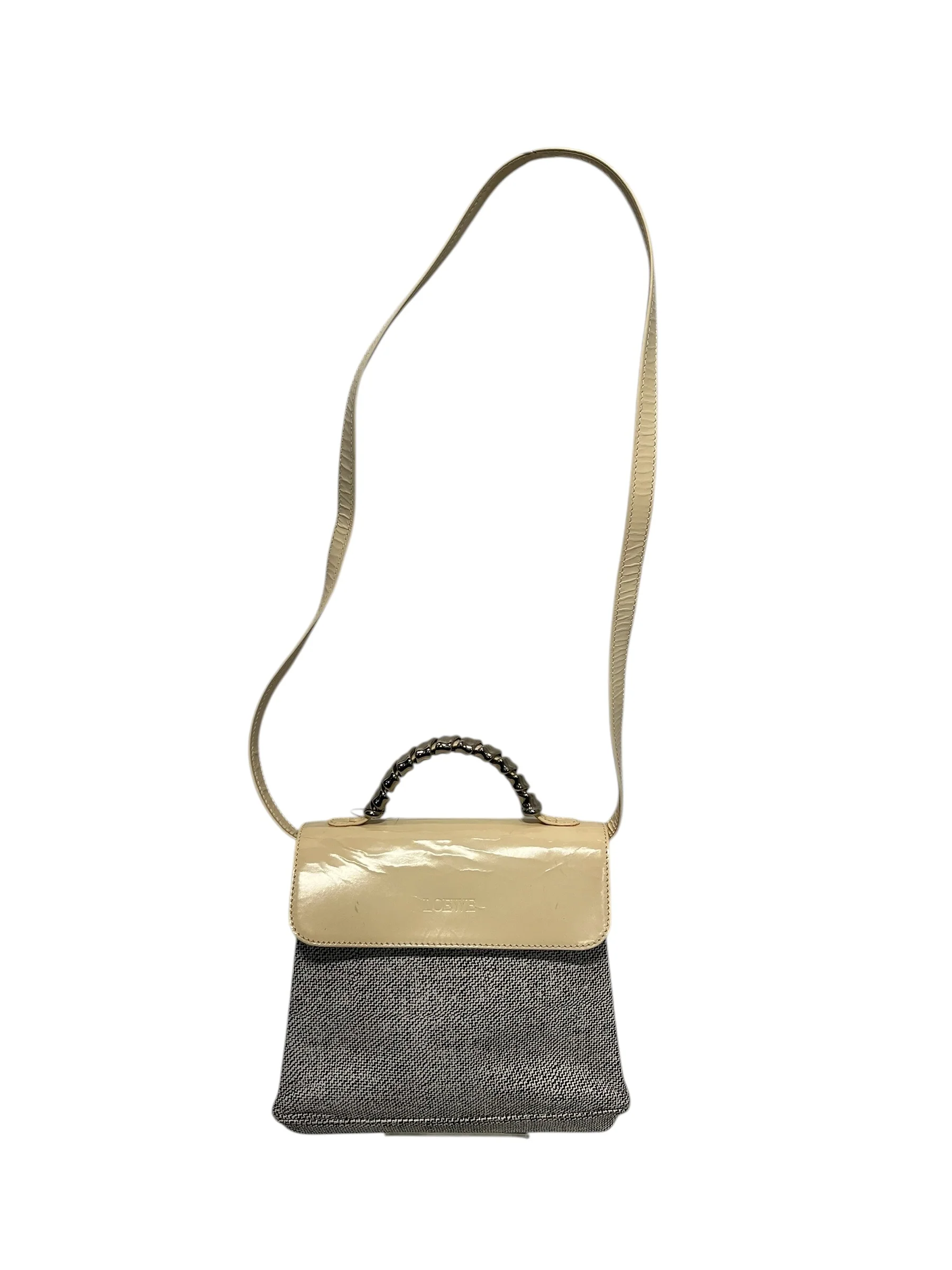 LOEWE/Cross Body Bag/GRY/Velazquez Kelly Bag