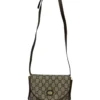 GUCCI/Cross Body Bag/Monogram/Leather/BRW/VINTAGE GG PLUS