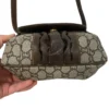 GUCCI/Cross Body Bag/Monogram/Leather/BRW/VINTAGE GG PLUS