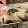 GUCCI/Cross Body Bag/Monogram/Leather/BRW/VINTAGE GG PLUS