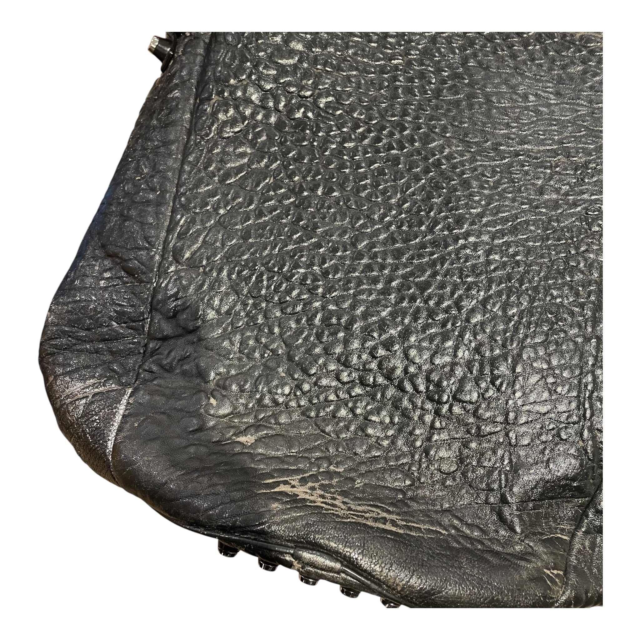 Alexander Wang/Hand Bag/Leather/GRY/METALLIC BUCKET ROCCO