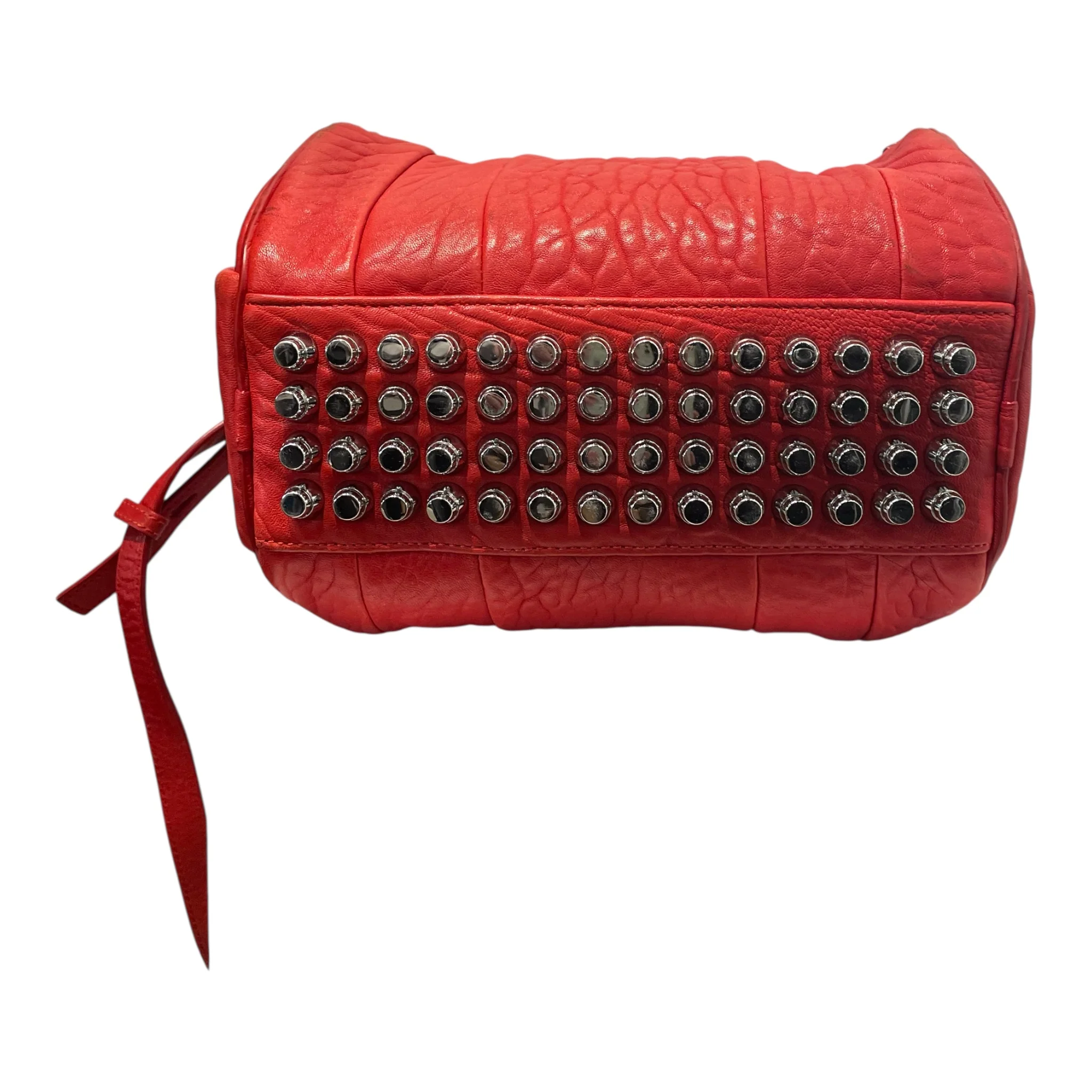 Alexander Wang/Bag/Leather/RED/STUDDED ROCCO