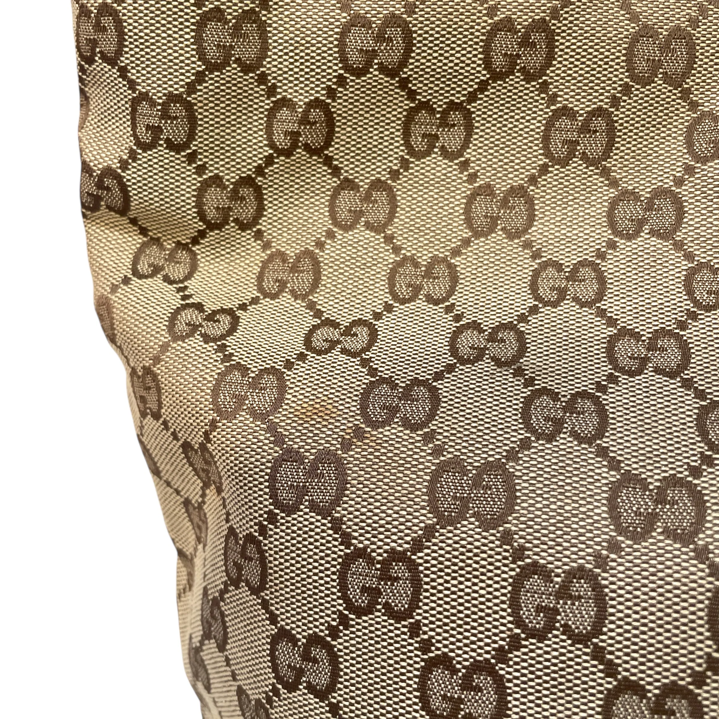 GUCCI/Tote Bag/Monogram/Cotton/CML/Vintage GG Tote