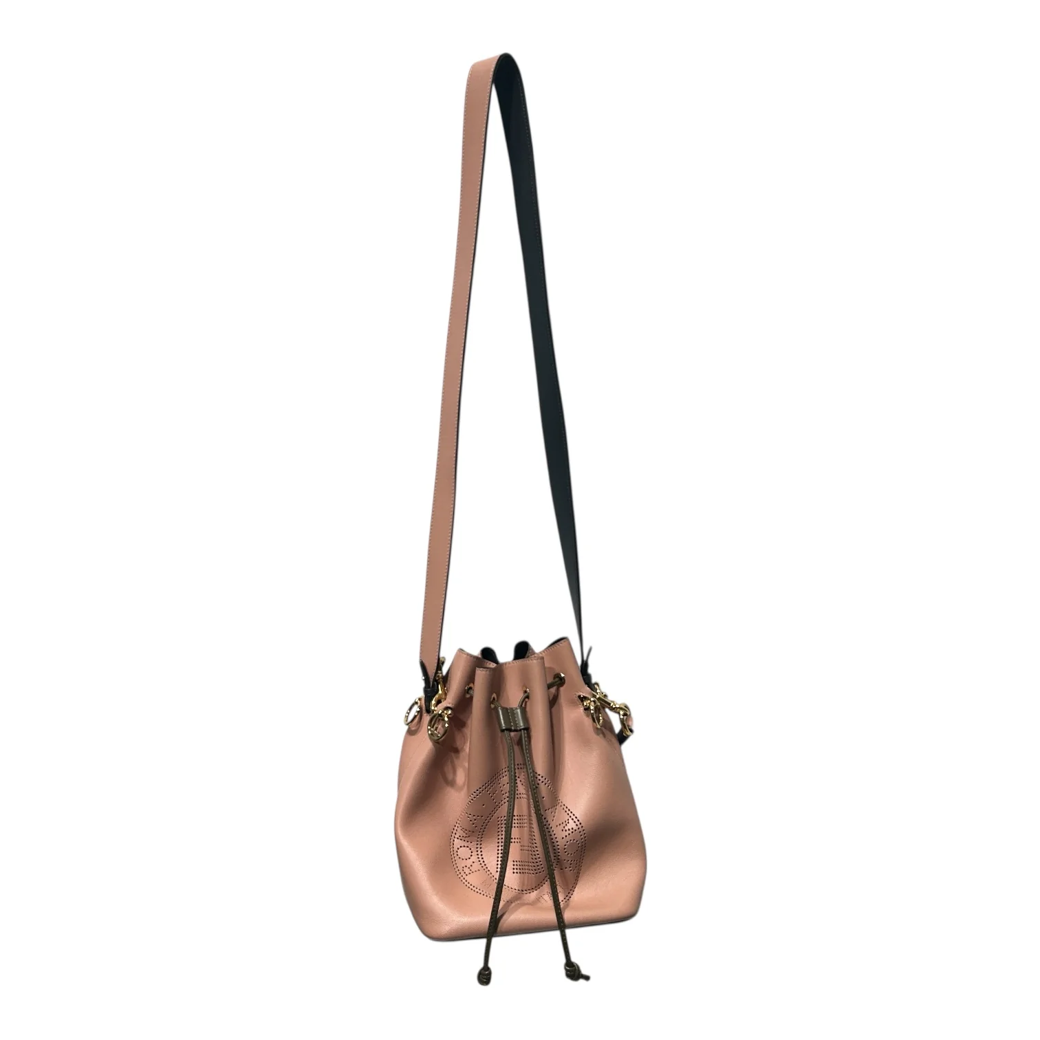 FENDI/Cross Body Bag/Leather/PNK/MON TRESOR BUCKET BAG