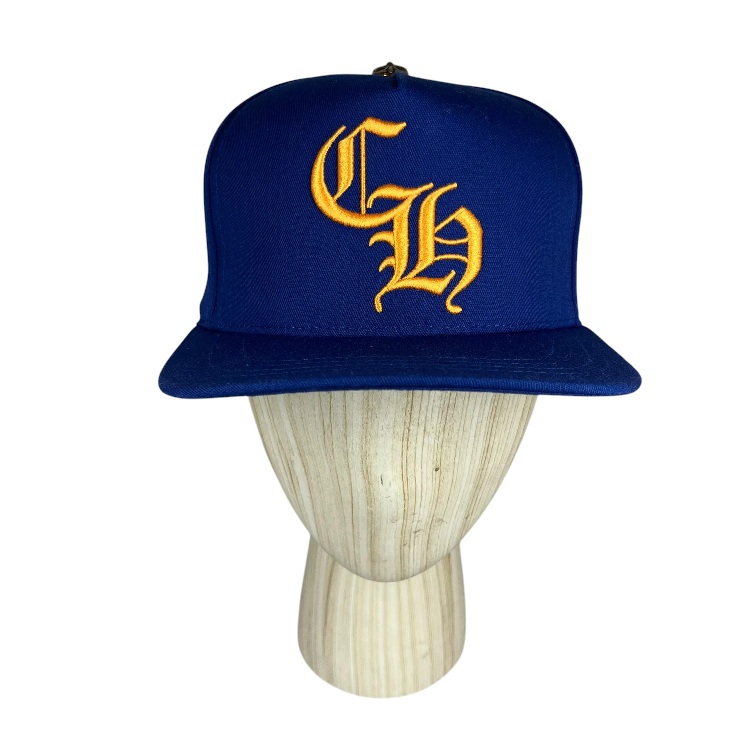 CHROME HEARTS/Hat/OS/Cotton/BLU/Orange CH Logo