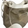 PRADA/Bag/Cotton/BEG/hobo canapa satchel white edge