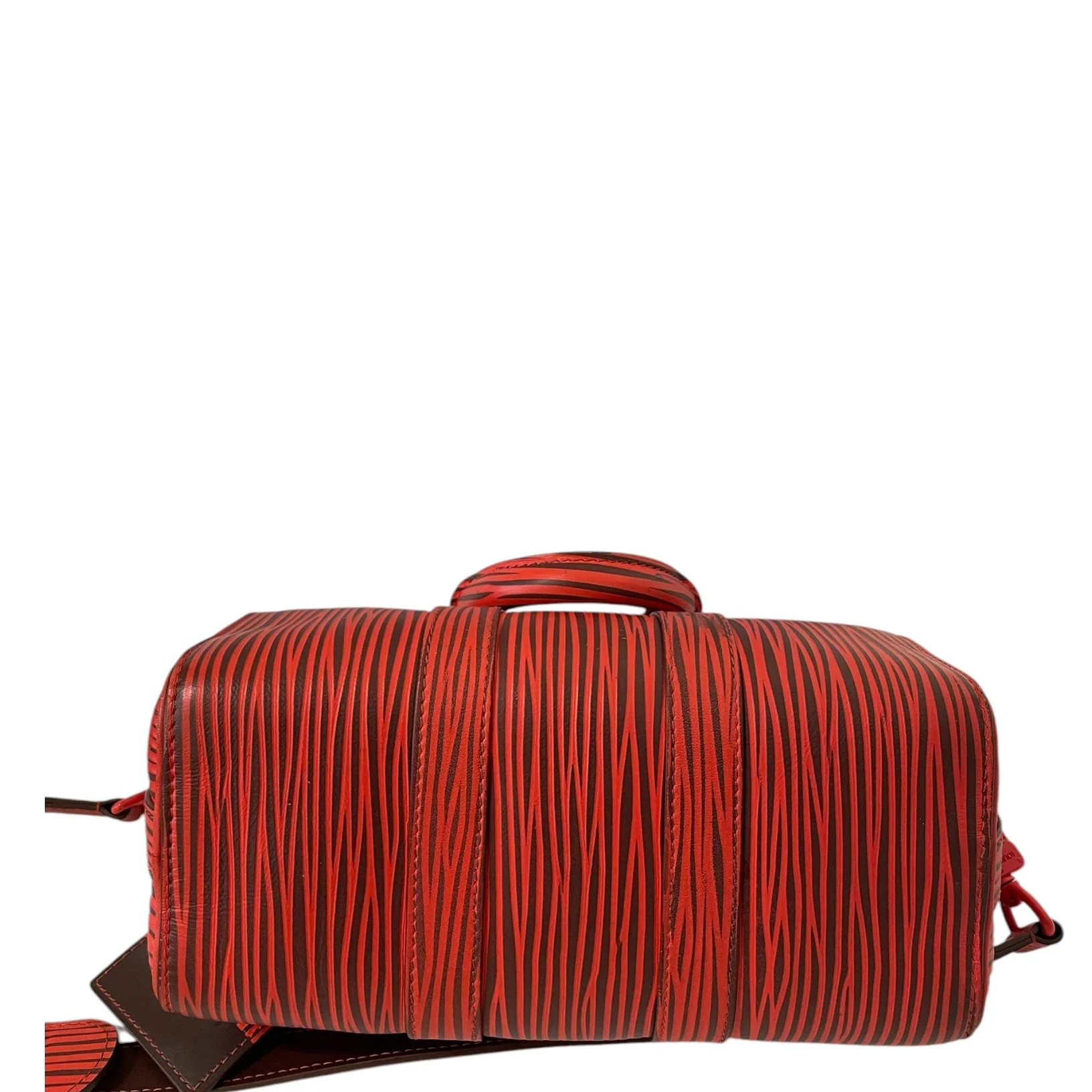 LOUIS VUITTON/Cross Body Bag/Stripe/Leather/ORN/louis vuitton park seo keepall