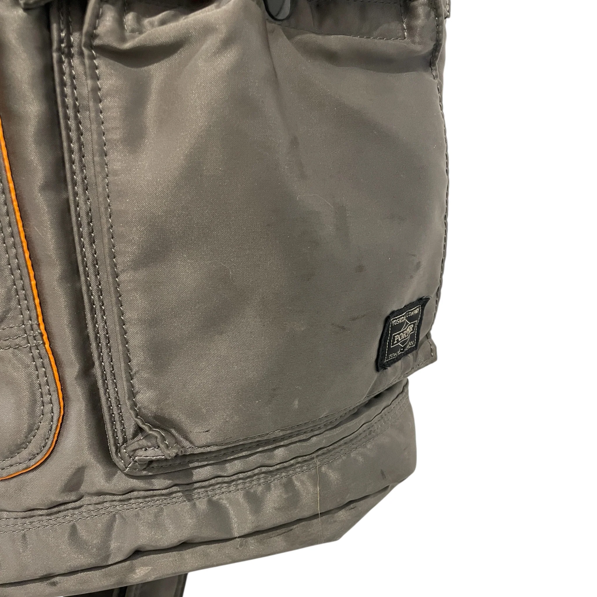 PORTER/Backpack/Nylon/GRY/