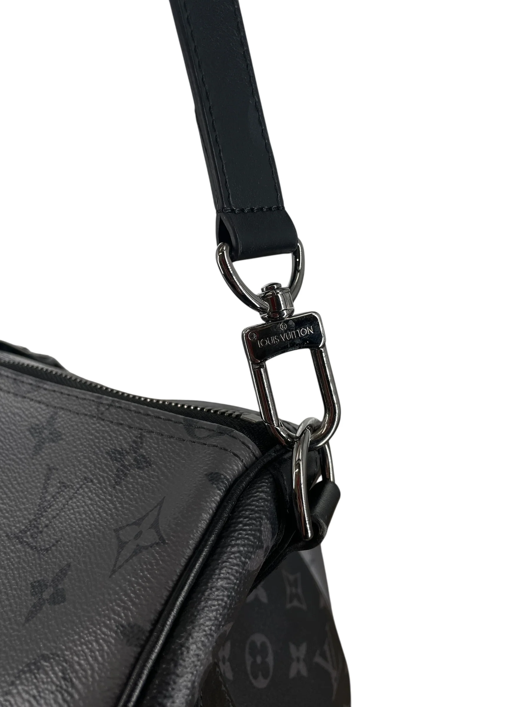 LOUIS VUITTON/Luggage/Monogram/Leather/GRY/KEEPALL 50 BANDOULIERE MONOGRM