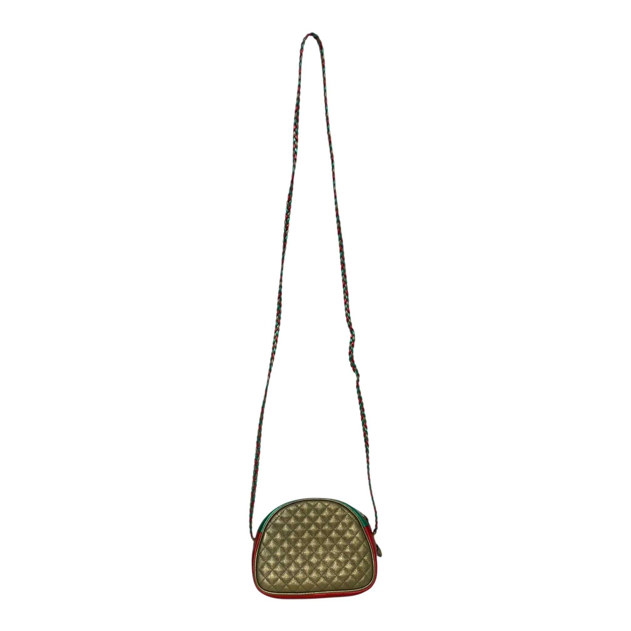 GUCCI/Cross Body Bag/Leather/MLT/Quilted Zumi