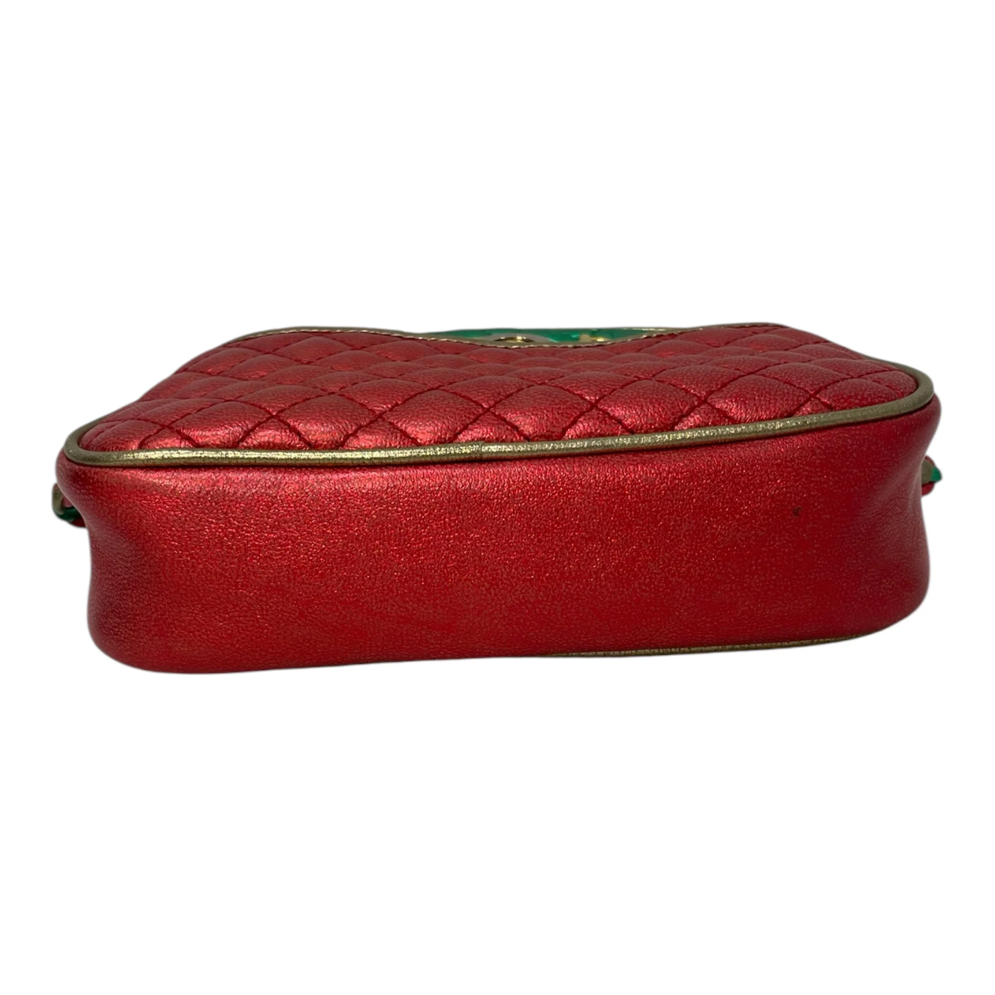 GUCCI/Cross Body Bag/Leather/MLT/Quilted Zumi