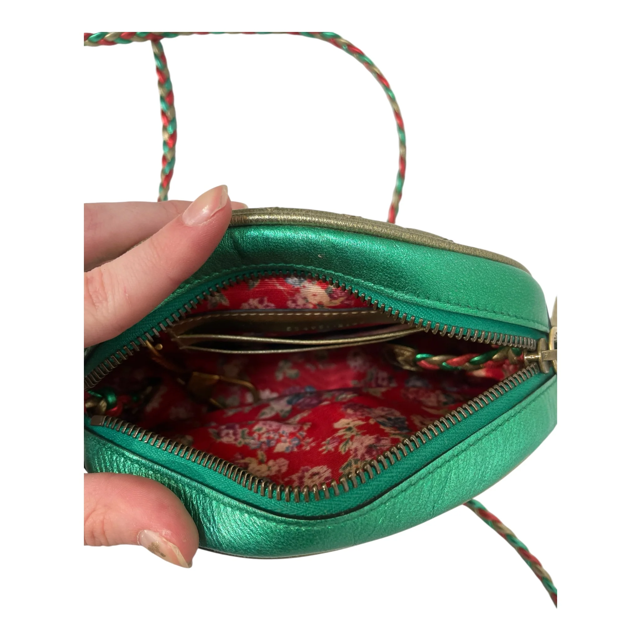 GUCCI/Cross Body Bag/Leather/MLT/Quilted Zumi