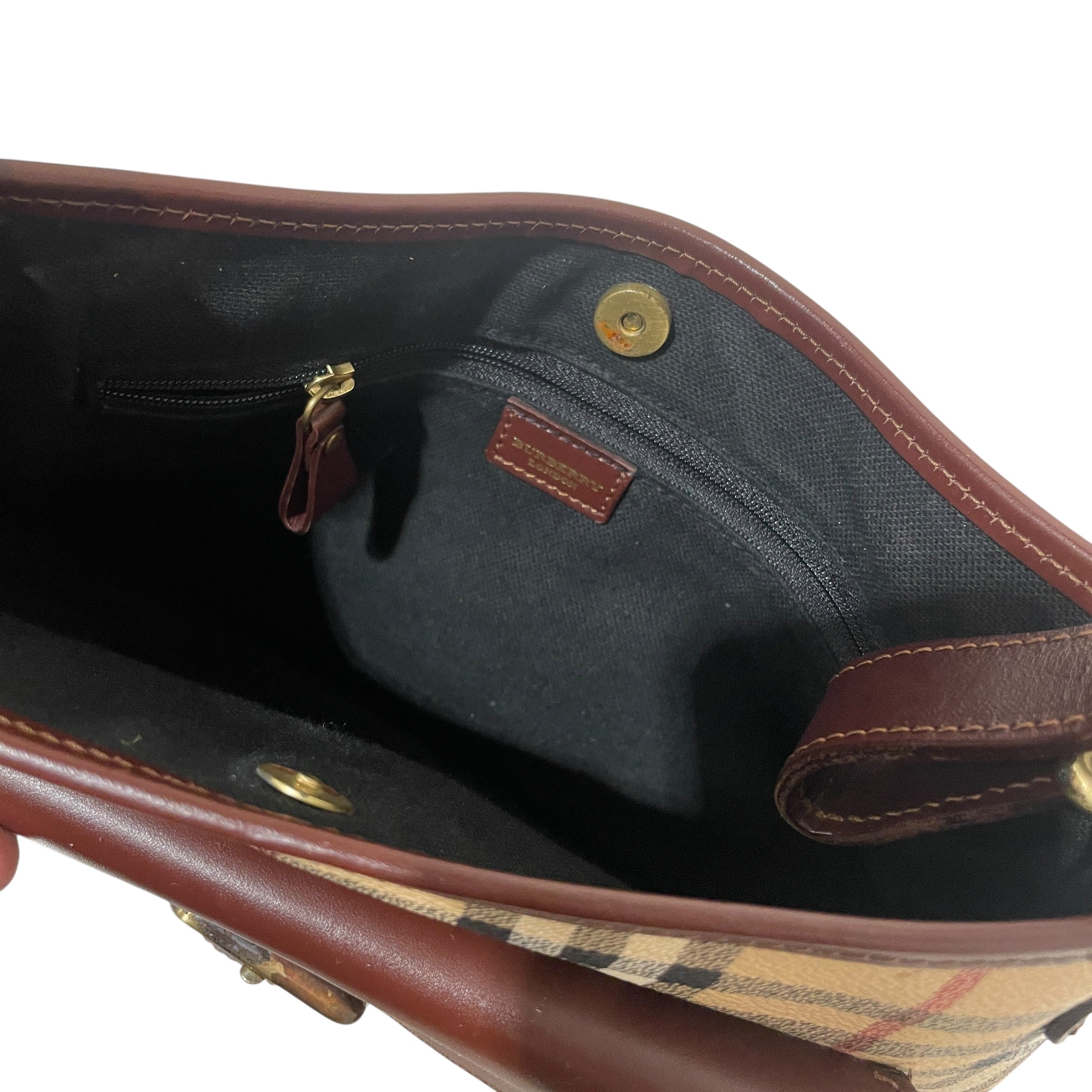 BURBERRY/Hand Bag/Leather/MLT/