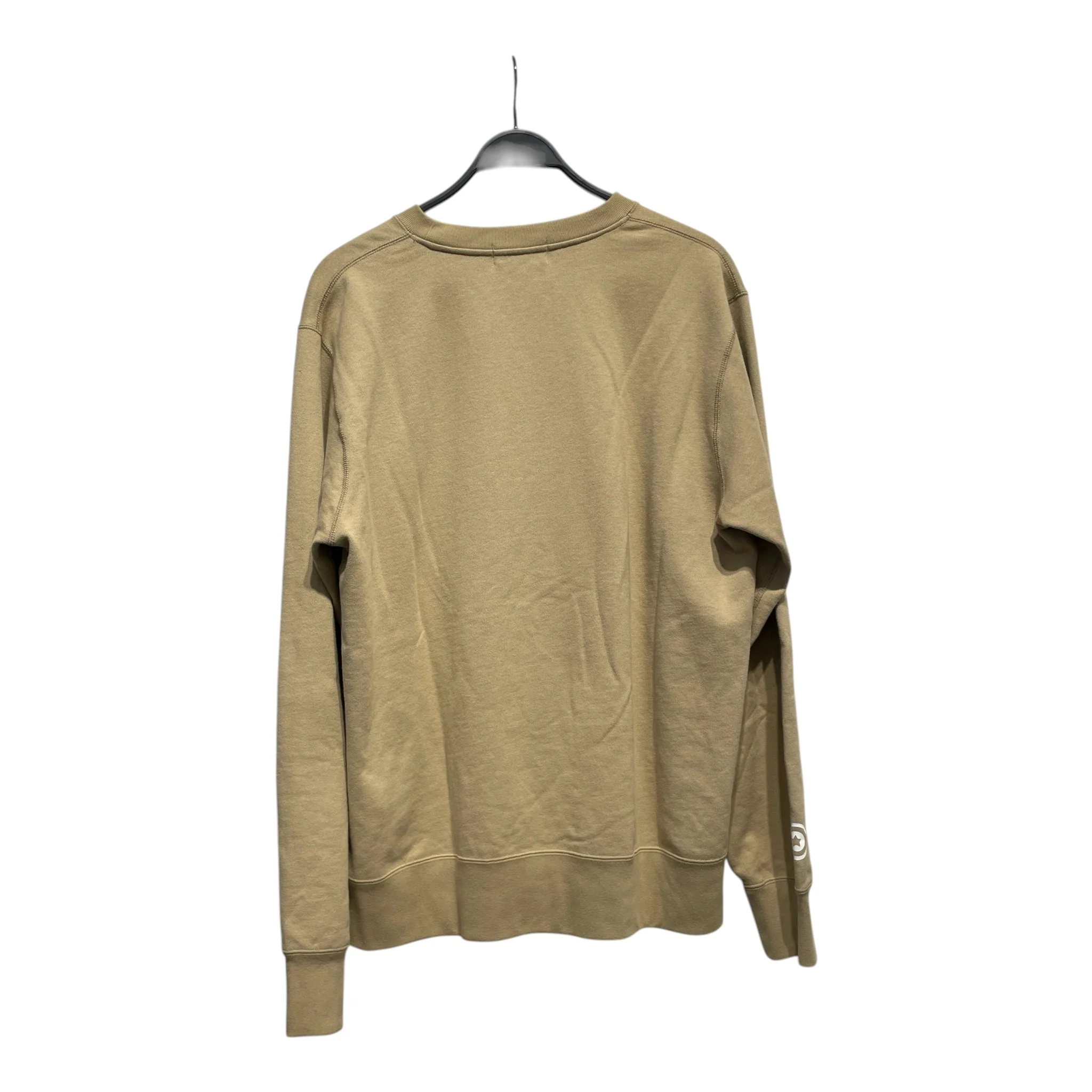 A BATHING APE/Sweatshirt/XL/Graphic/Cotton/BEG/FUNTHERA MILITIA