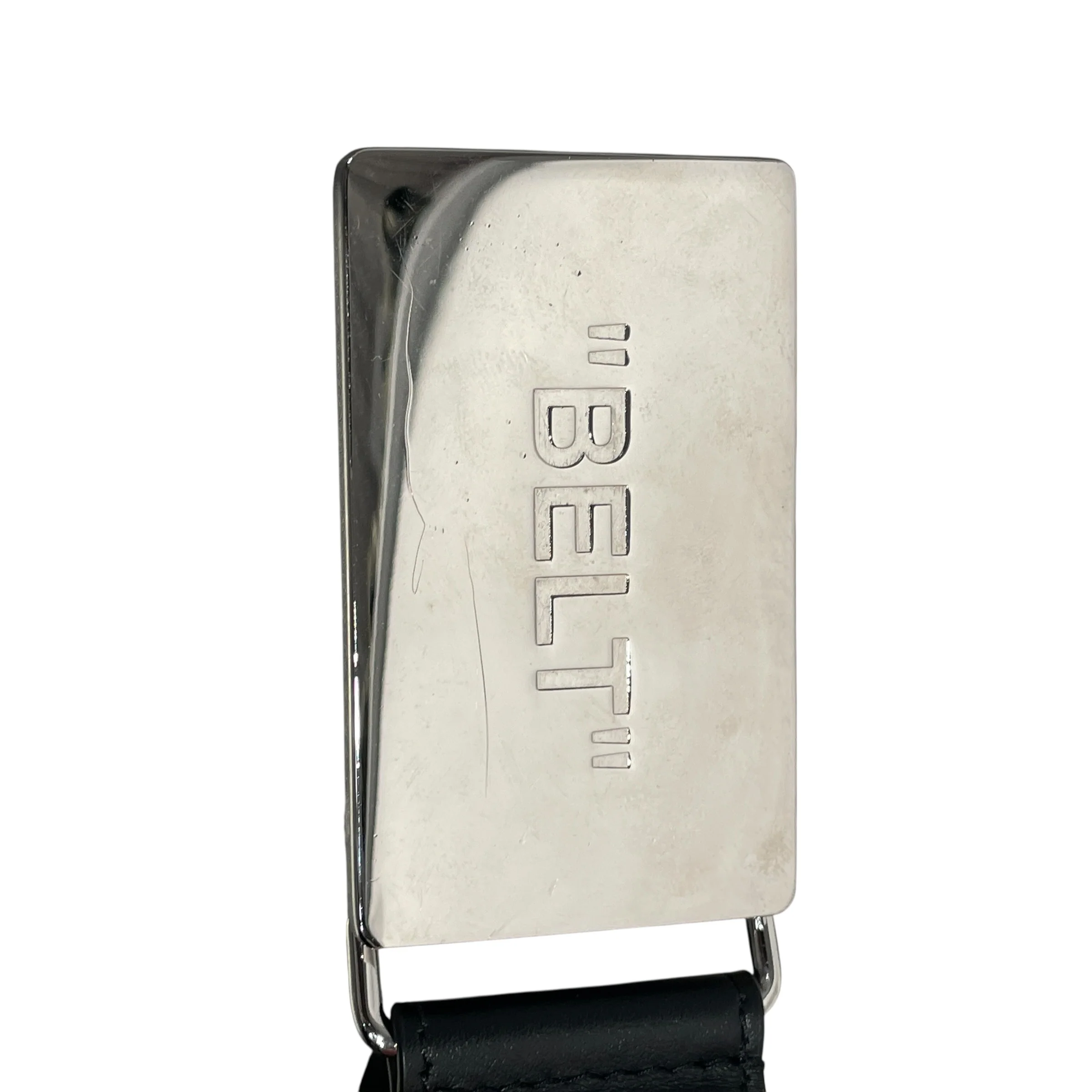 OFF-WHITE/Belt/Leather/BLK/