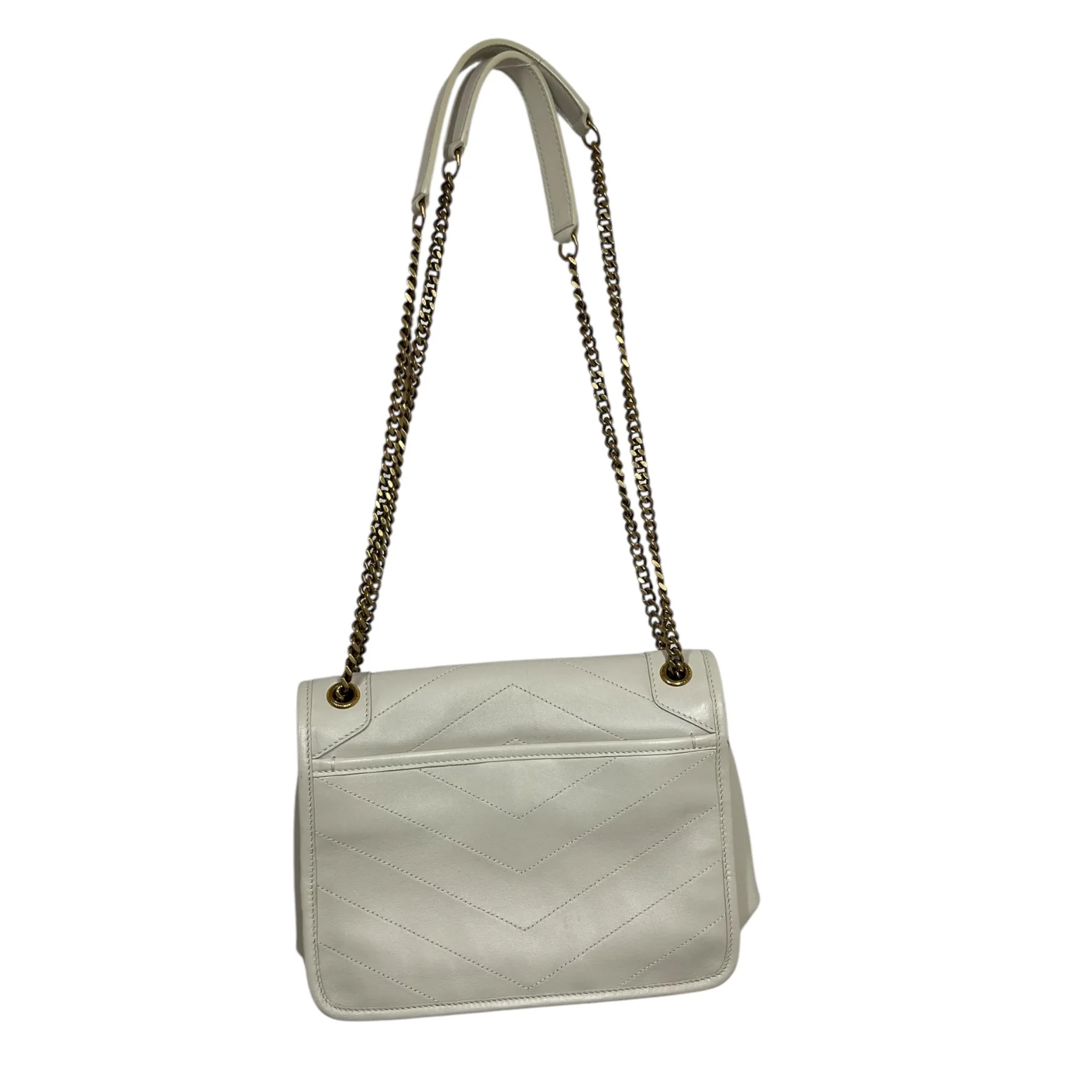 YVES SAINT LAURENT/Bag/Leather/CRM/NIKI SHOULDER BAG