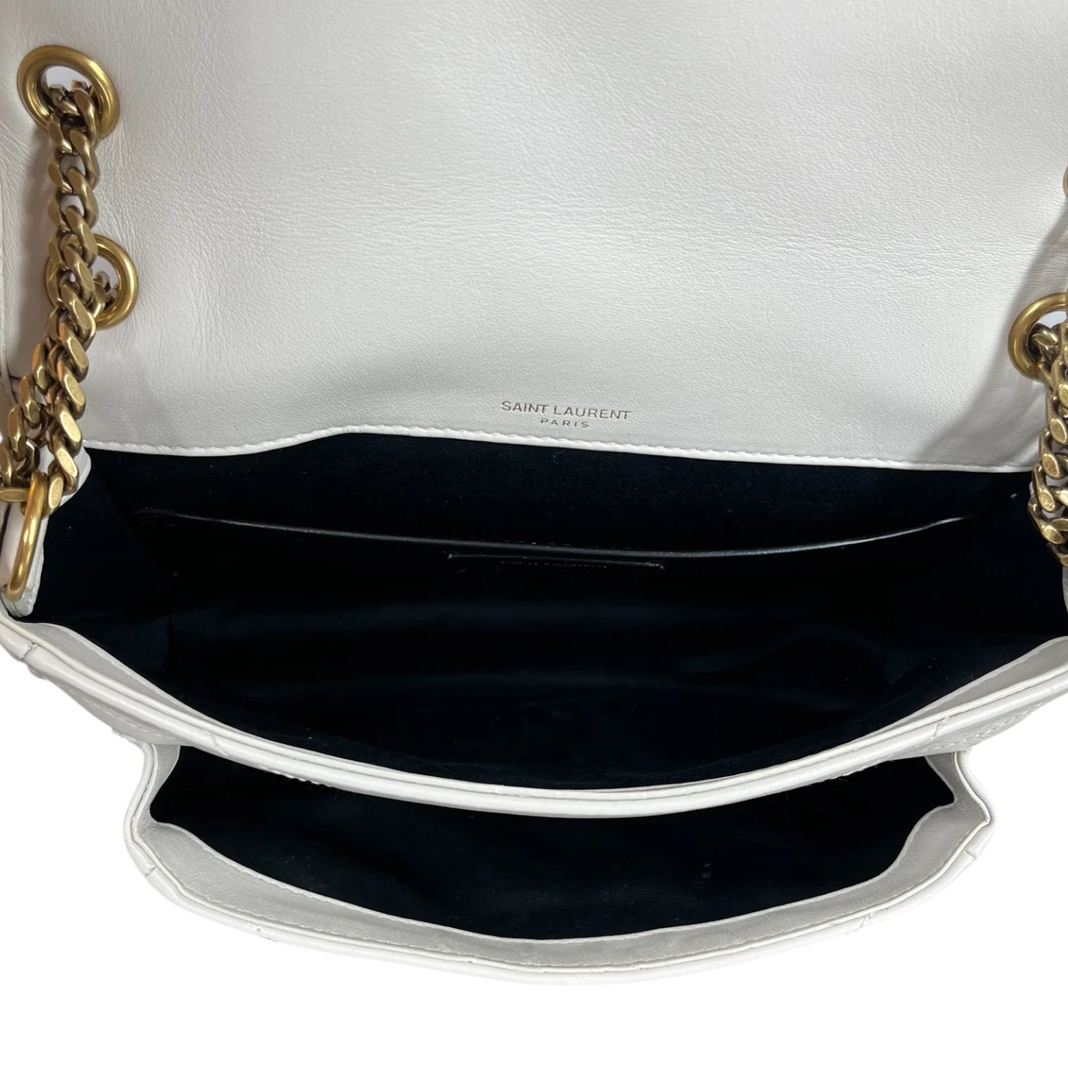 YVES SAINT LAURENT/Bag/Leather/CRM/NIKI SHOULDER BAG
