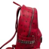 MCM/Backpack/All Over Print/Leather/RED/