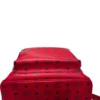 MCM/Backpack/All Over Print/Leather/RED/