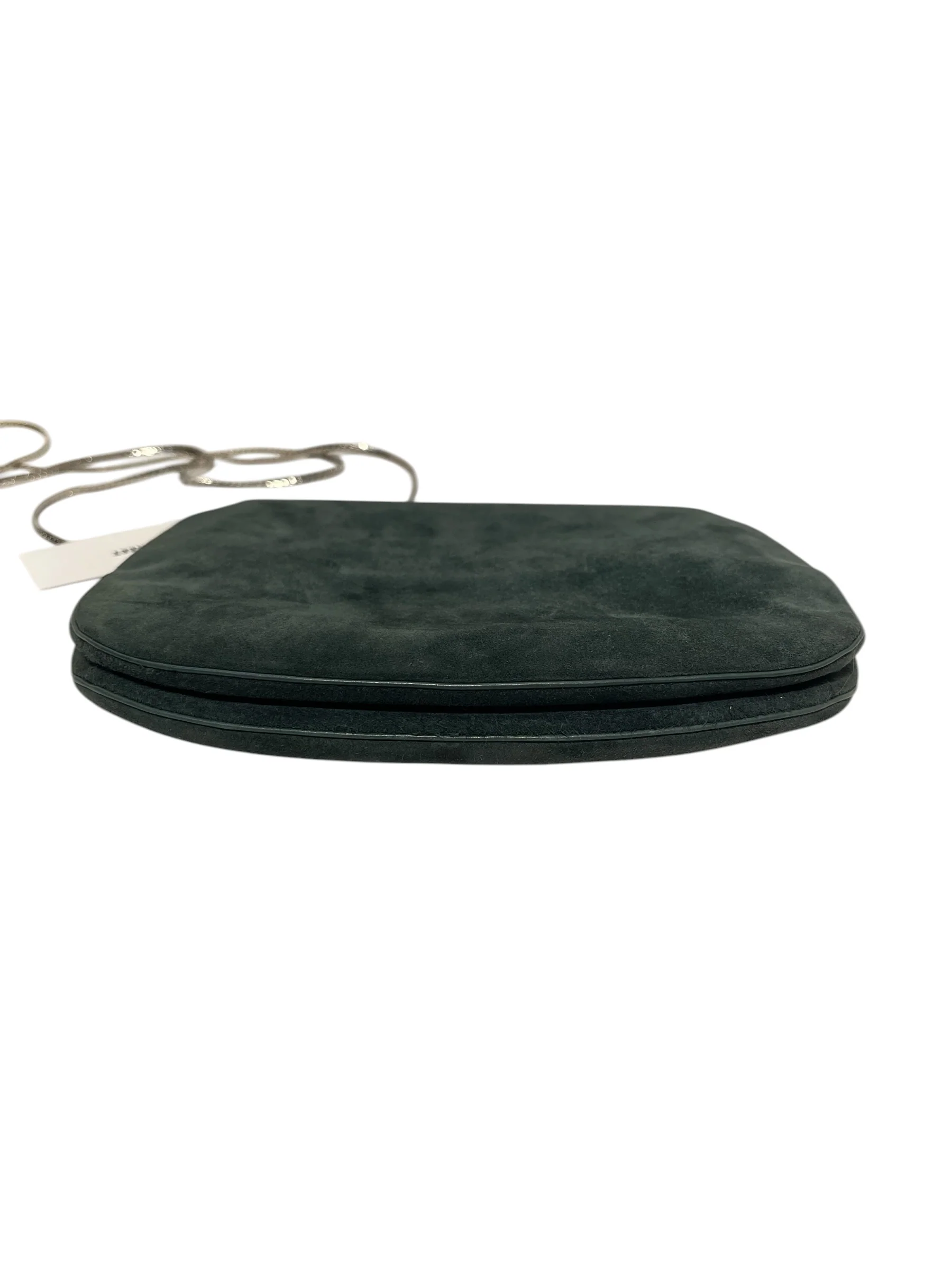 JUDITH LEIBER/Pouch/Suede/GRN/