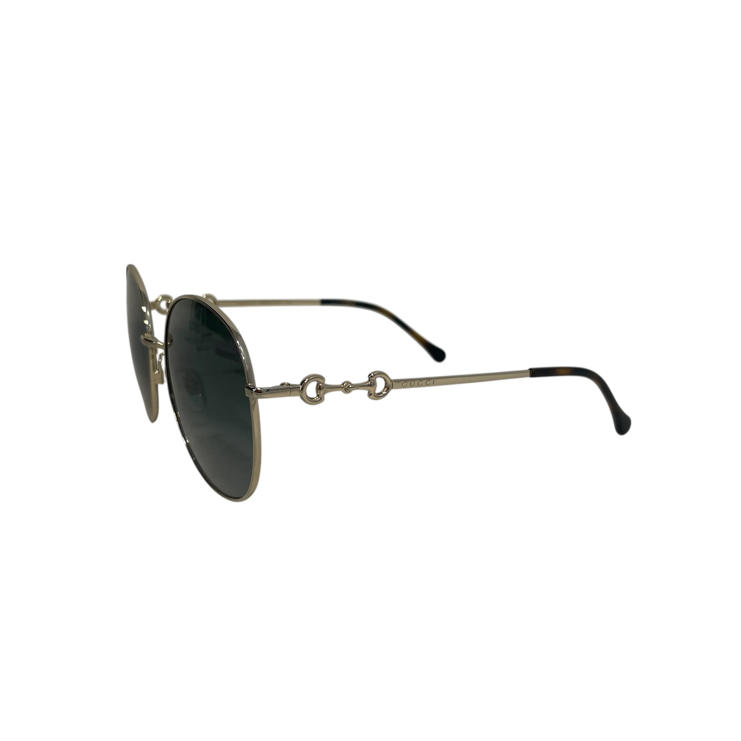 GUCCI/Sunglasses/Plastic/GLD/Round/GG0881SA Gradient Gray Glasses