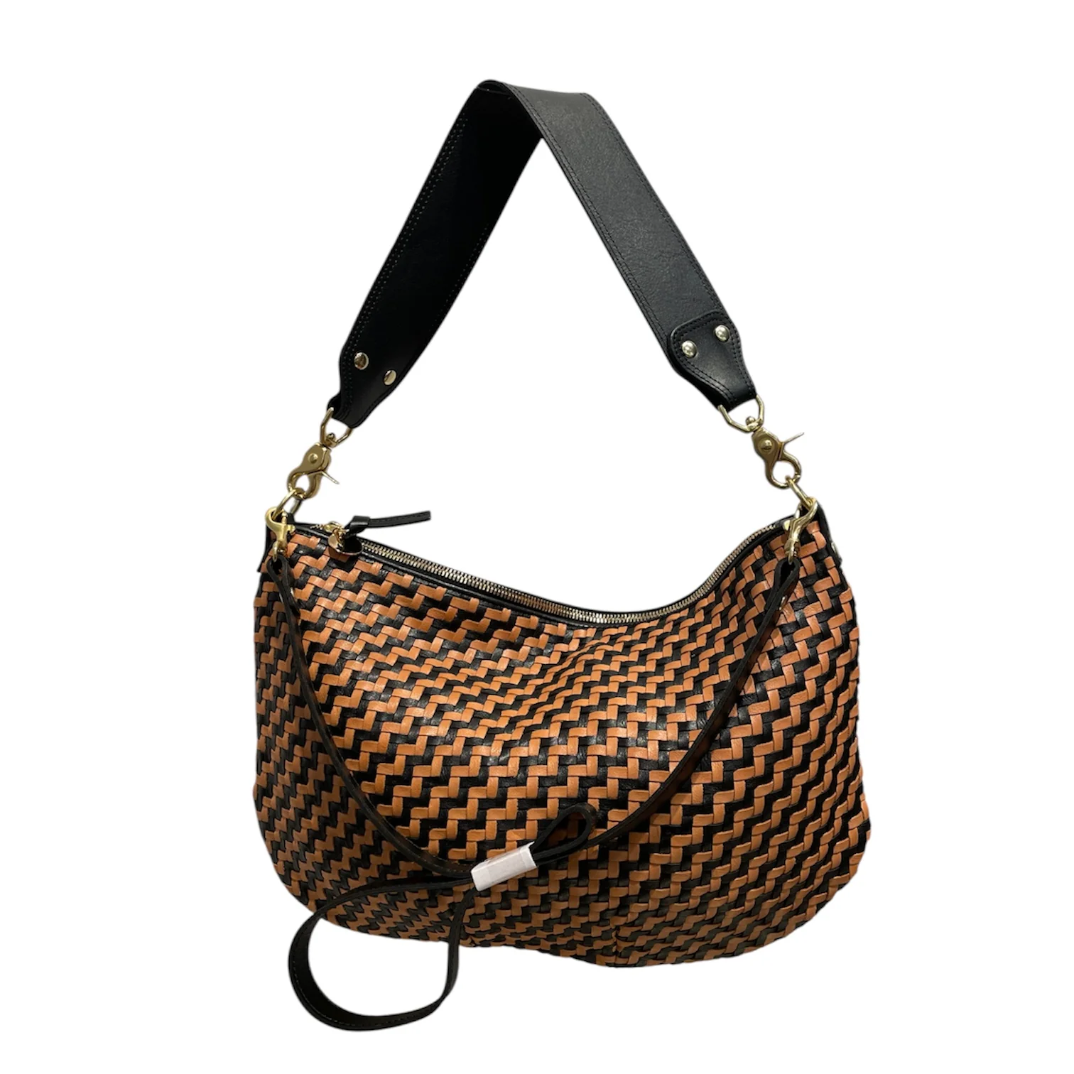 Clare V./Bag/Leather/BLK/moyen messenger