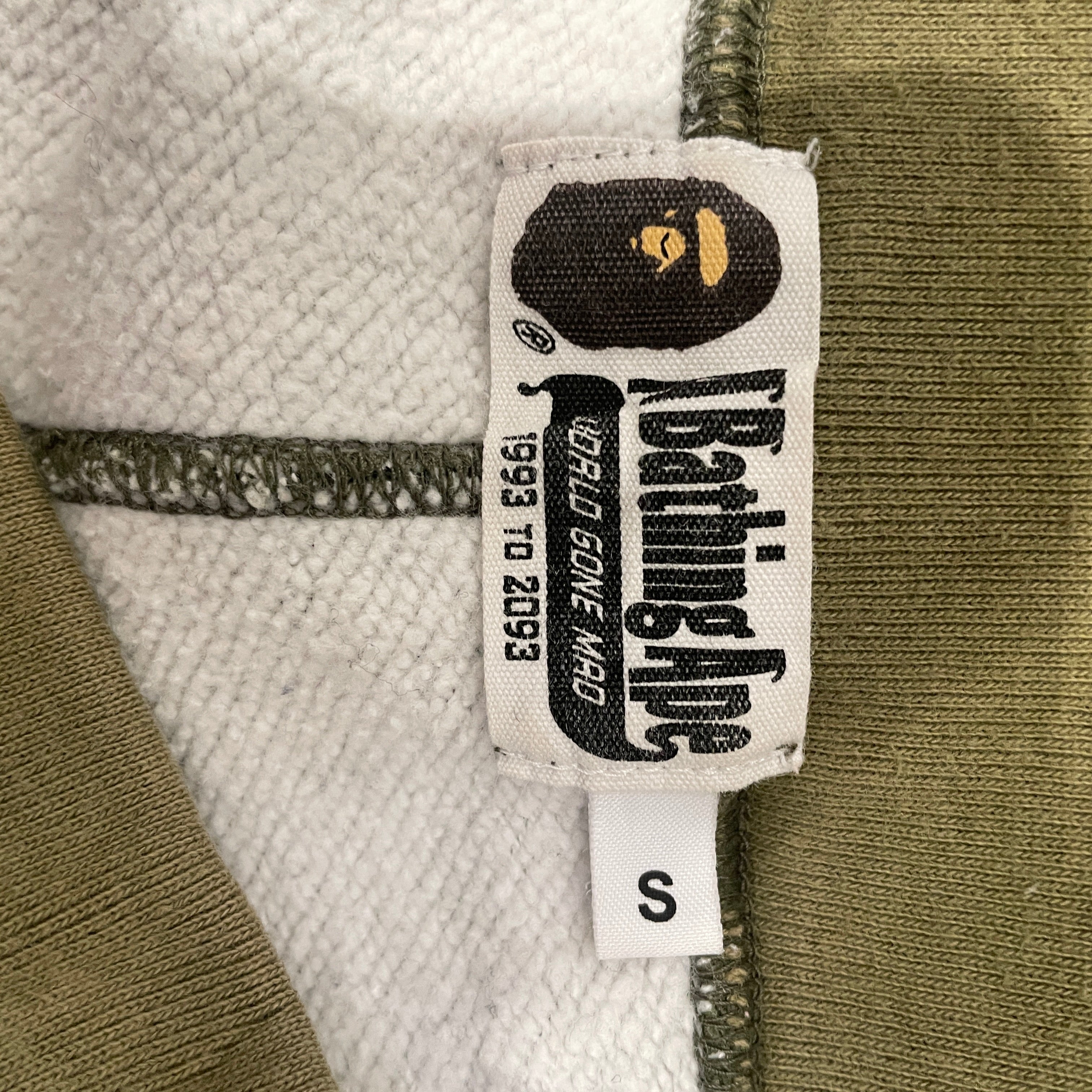 A BATHING APE/Pants/S/Cotton/KHK/Camouflage/