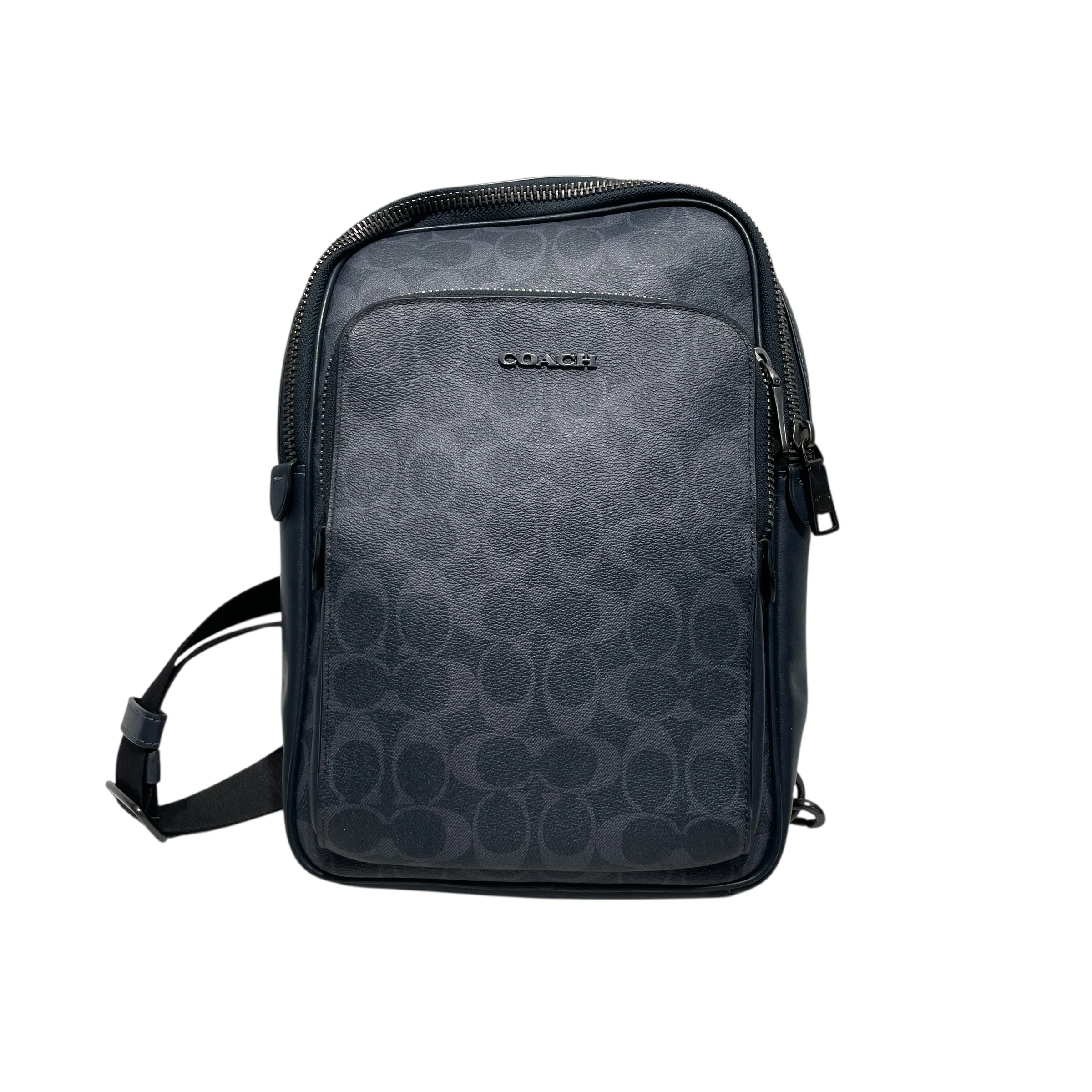 COACH/Cross Body Bag/Leather/BLK/ethan pack