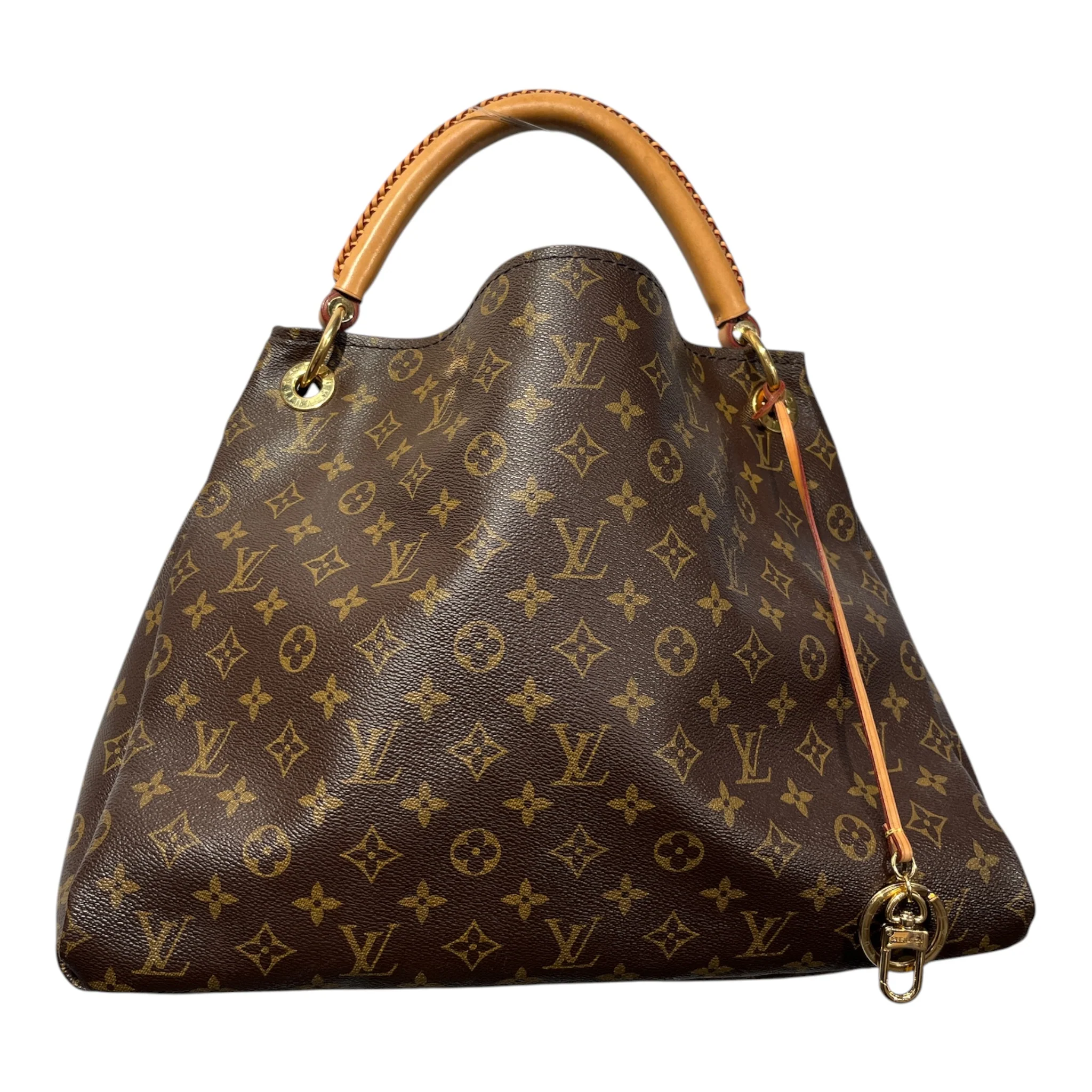 LOUIS VUITTON/Hand Bag/Monogram/Cotton/BRW/artsy MM