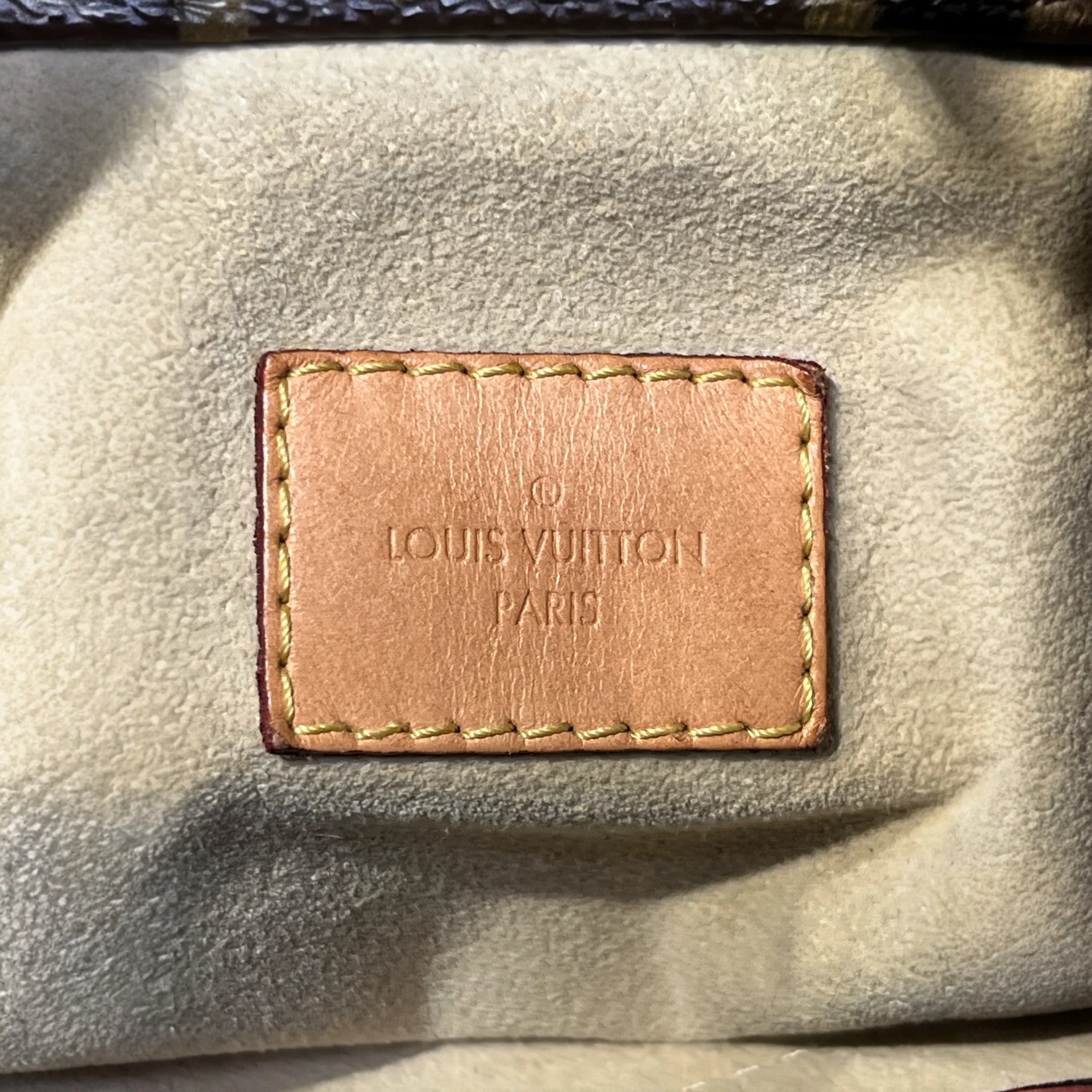 LOUIS VUITTON/Hand Bag/Monogram/Cotton/BRW/artsy MM