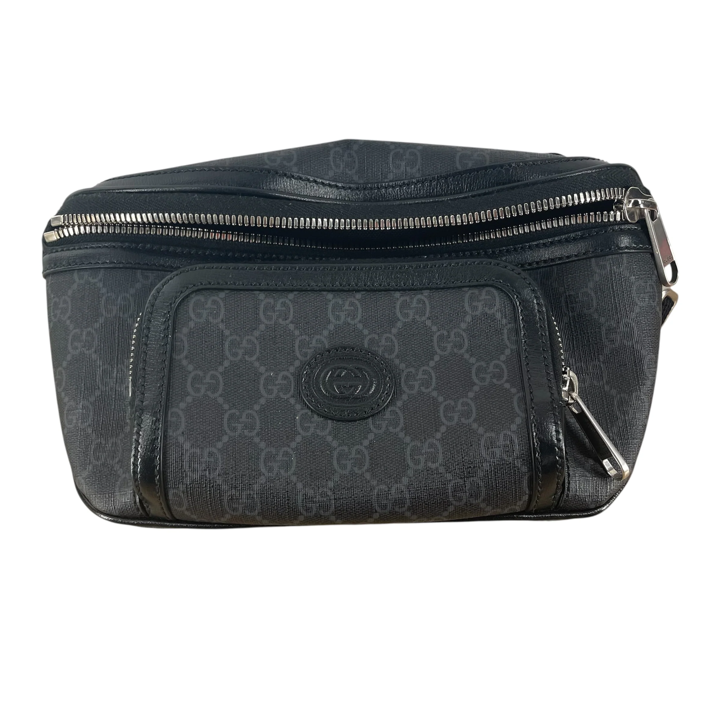 GUCCI/Bag/All Over Print/Leather/BLK/GG OPHIDIABELT BAG