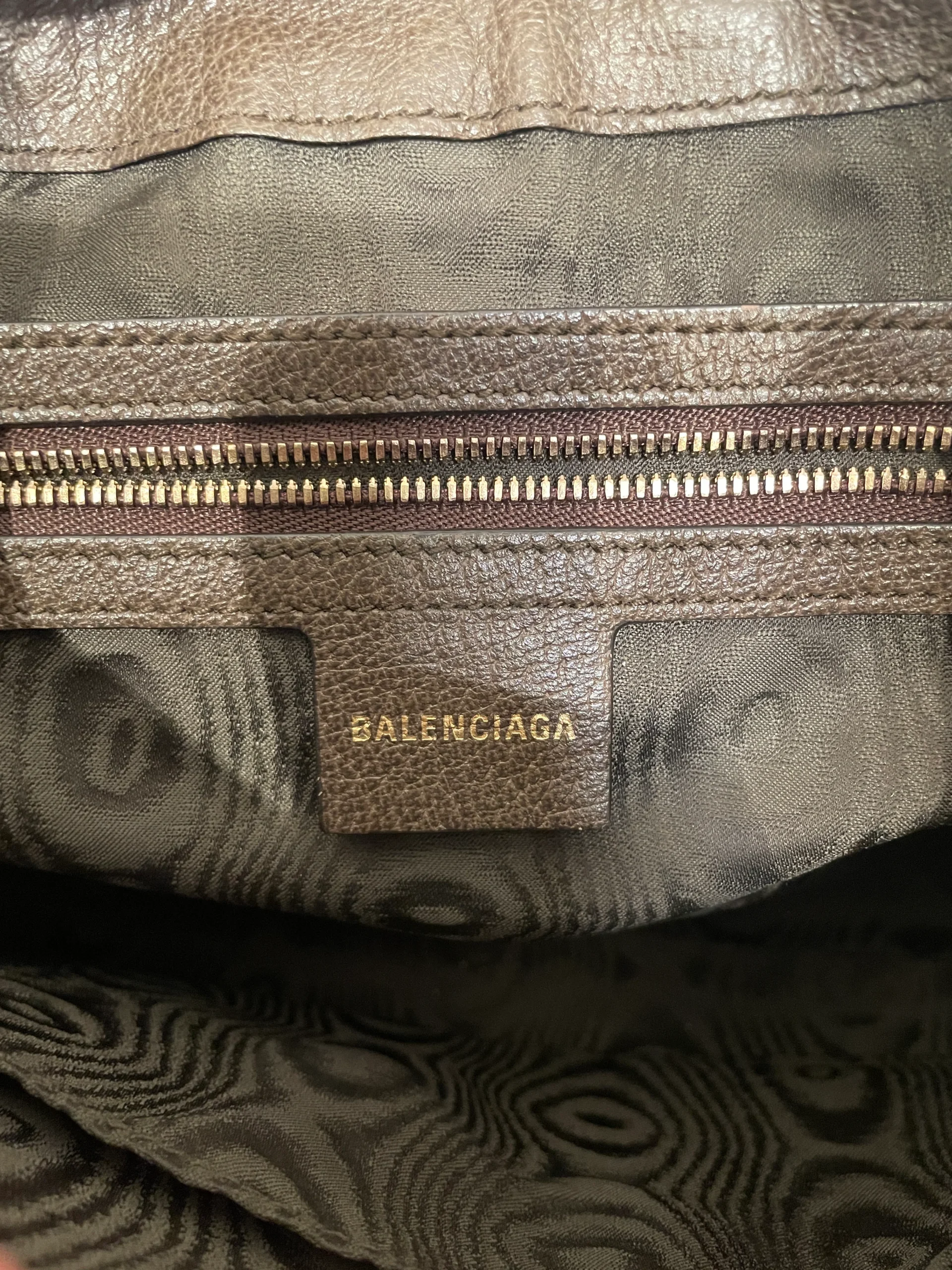 GUCCI/BALENCIAGA/Hand Bag/All Over Print/Leather/BRW/HACKER HOBO BAG