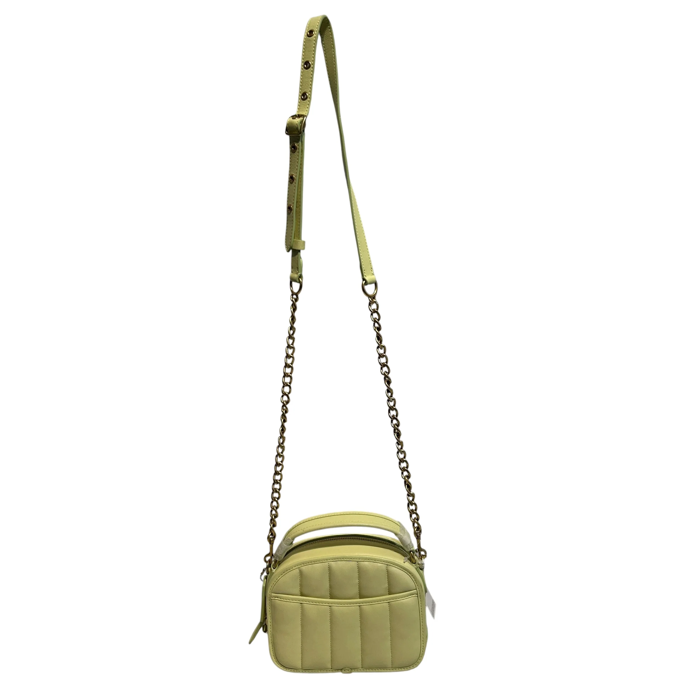 COACH/Bag/Leather/GRN/C4678 Quilted Turnlock