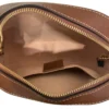 GUCCI/Cross Body Bag/Monogram/Leather/BRW/CROSS BODY COATED CANVAS