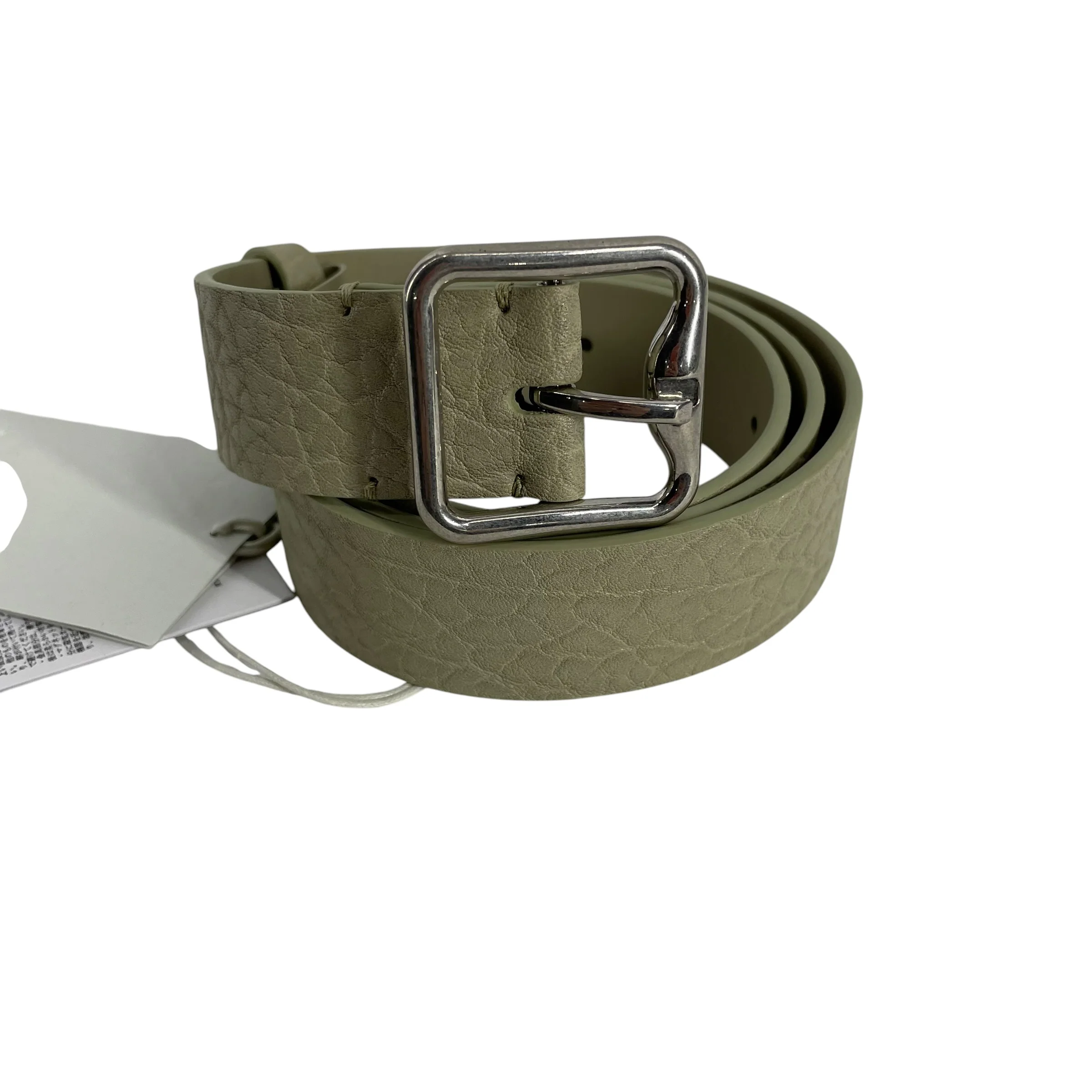 BURBERRY/Belt/Leather/CRM/HUNTER SIZE M 8081856