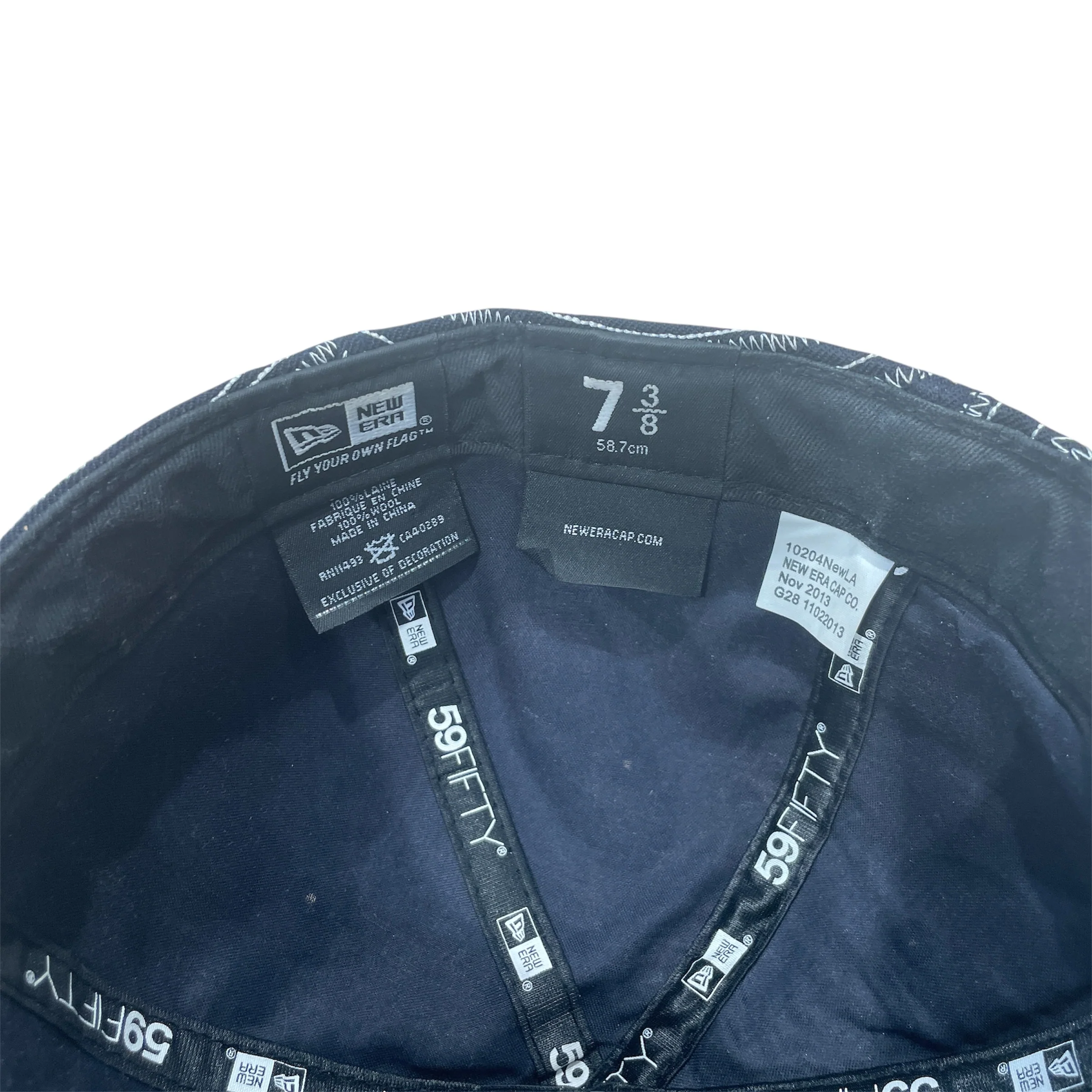 Supreme/Hat/7 3/8/Paisley/NVY/UPTOWN BOX LOGO