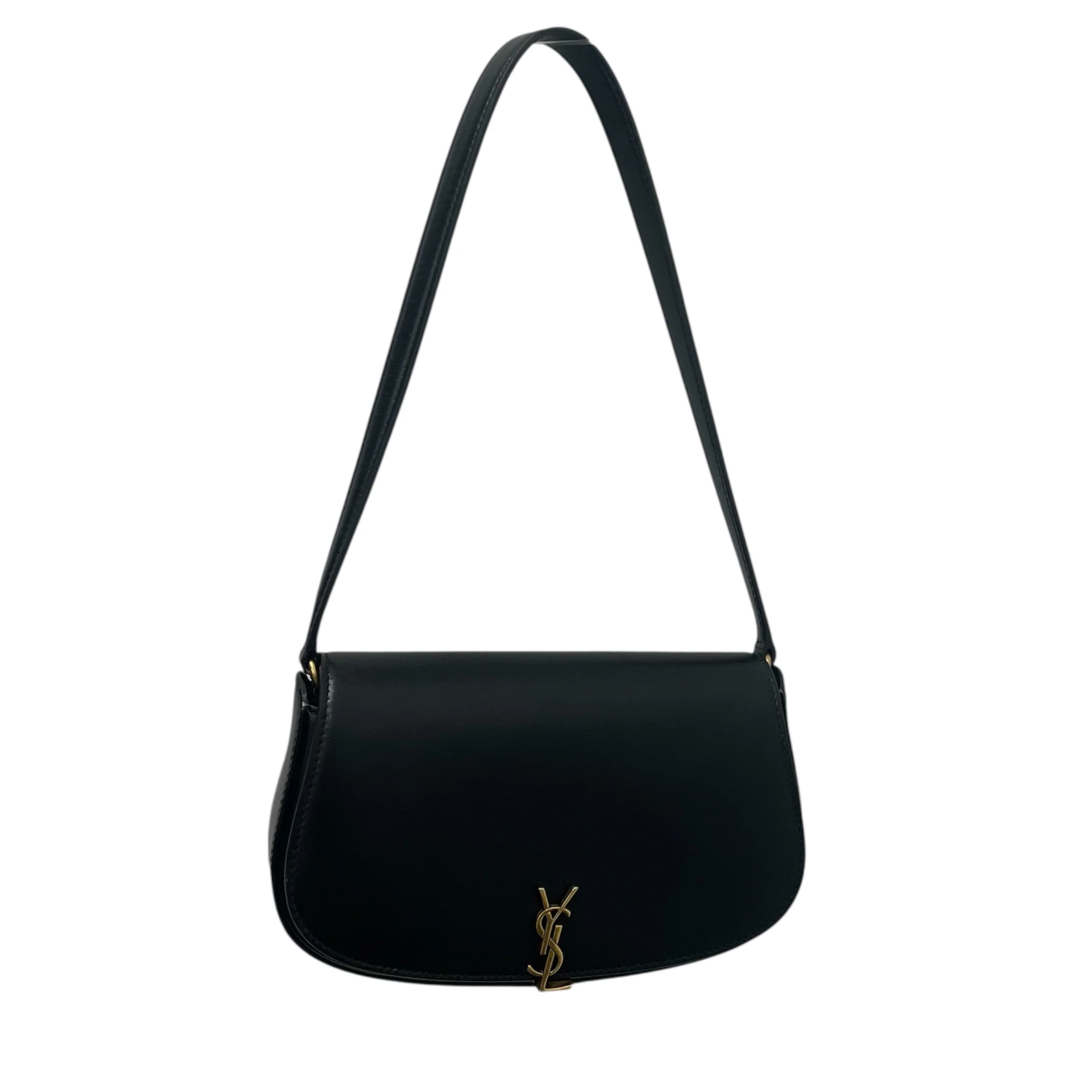 SAINT LAURENT/Tote Bag/Leather/BLK/