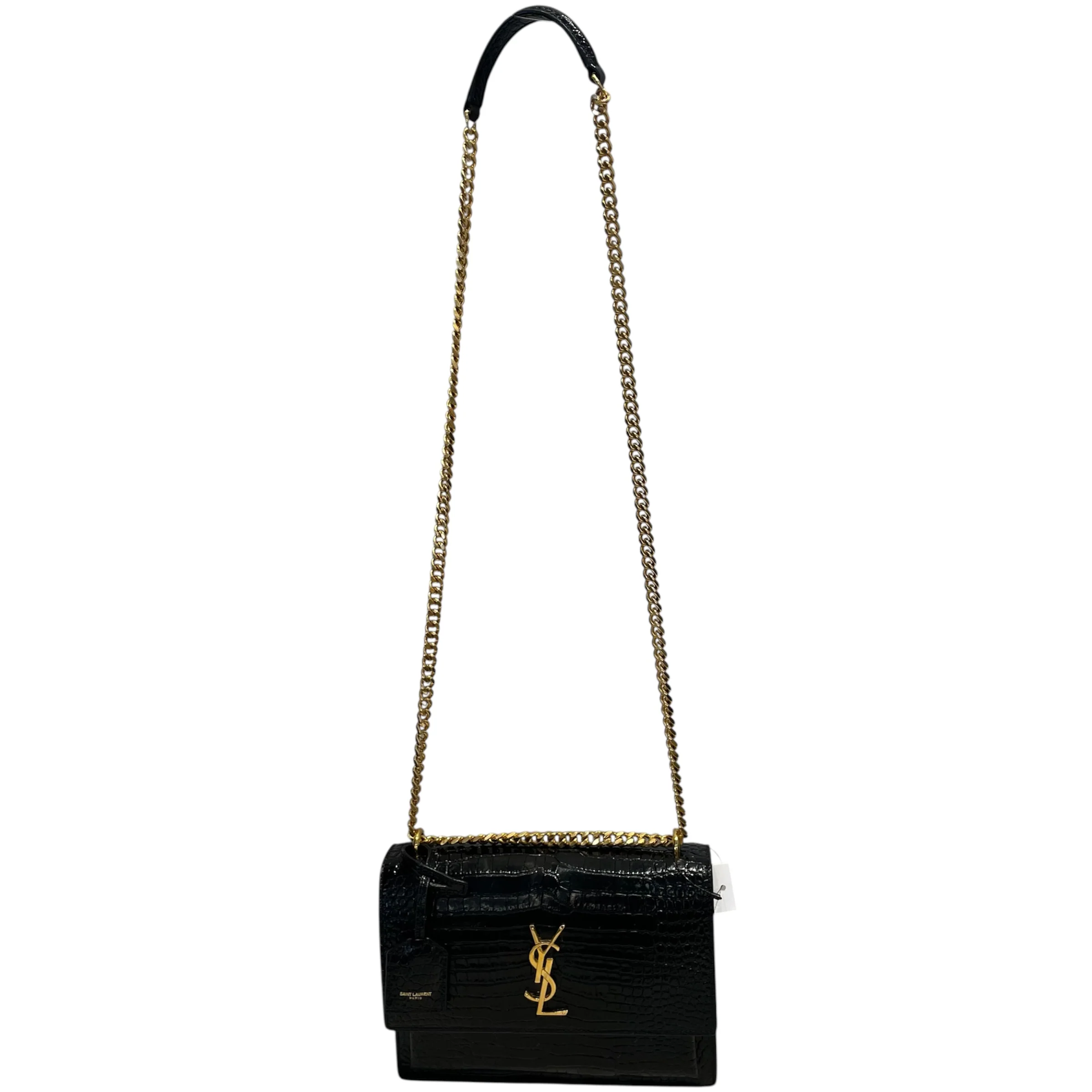3256-yves-saint-laurent-hand-bag-animal-pattern-blk-crocodile-embossed-1.webp YVES SAINT LAURENT/Hand Bag/Animal Pattern/BLK/Crocodile Embossed