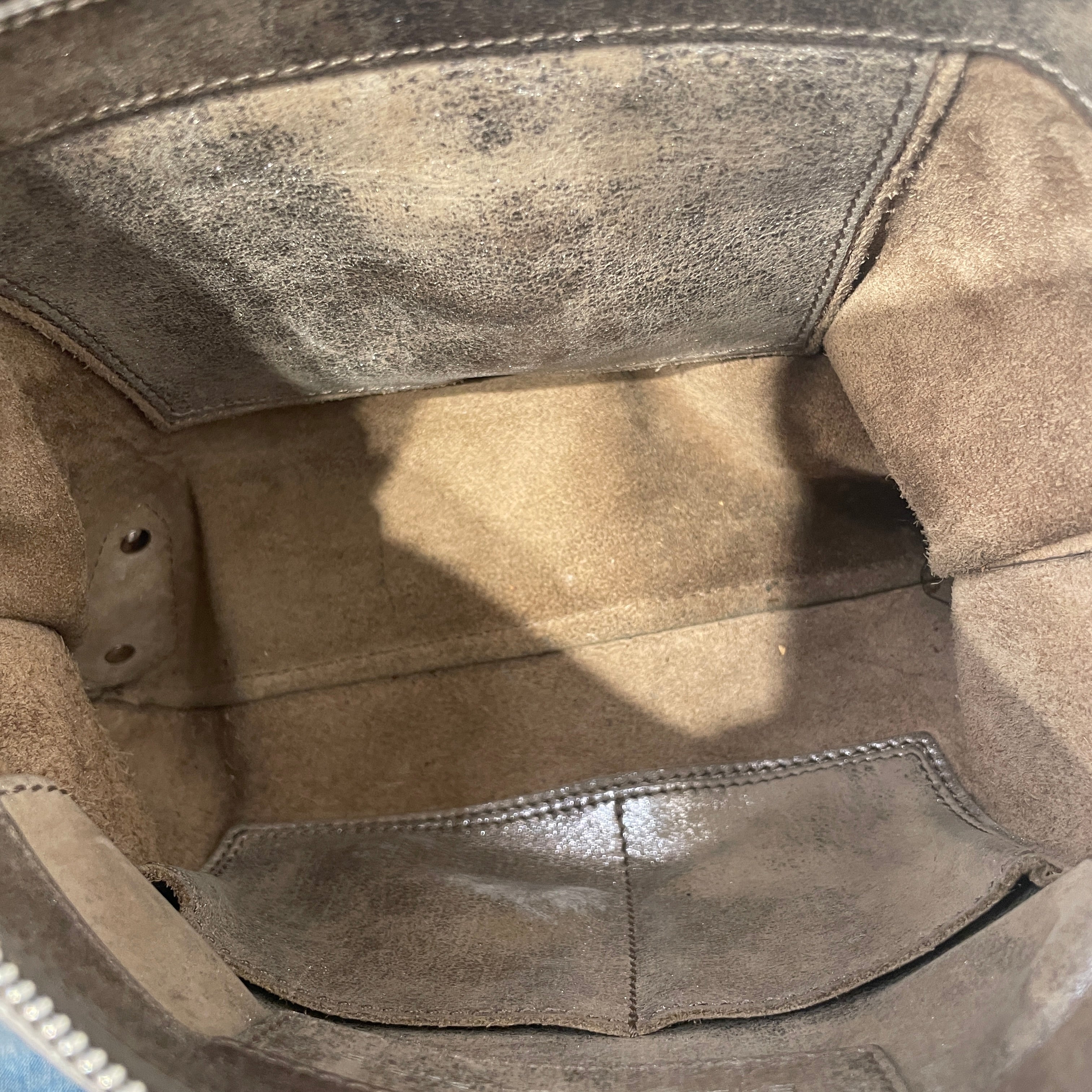 BALENCIAGA/Pouch/Leather/SLV/city leather vanity case