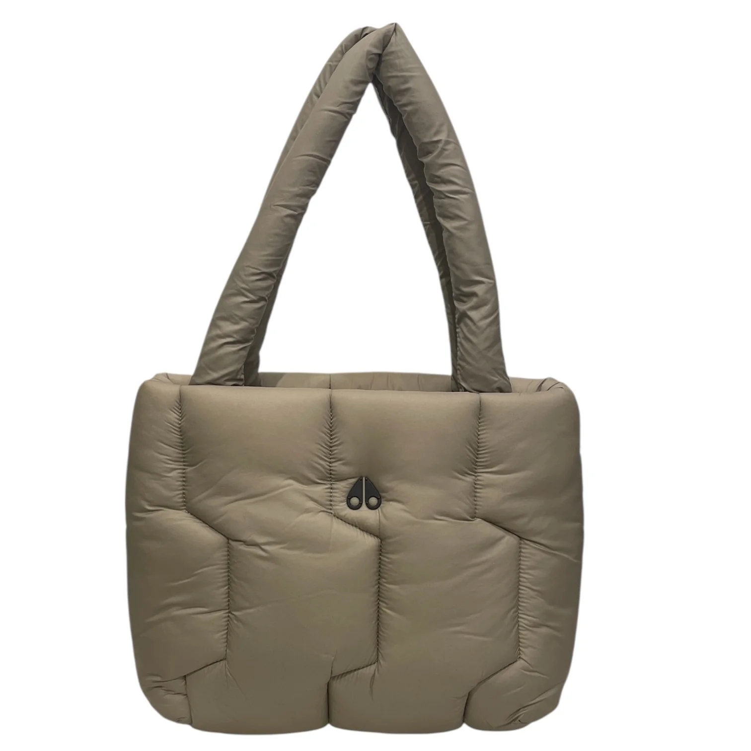 MOOSE KNUCKLES/Tote Bag/Nylon/BEG/PUFFER BAG