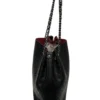 CHANEL/Tote Bag/Leather/BLK/