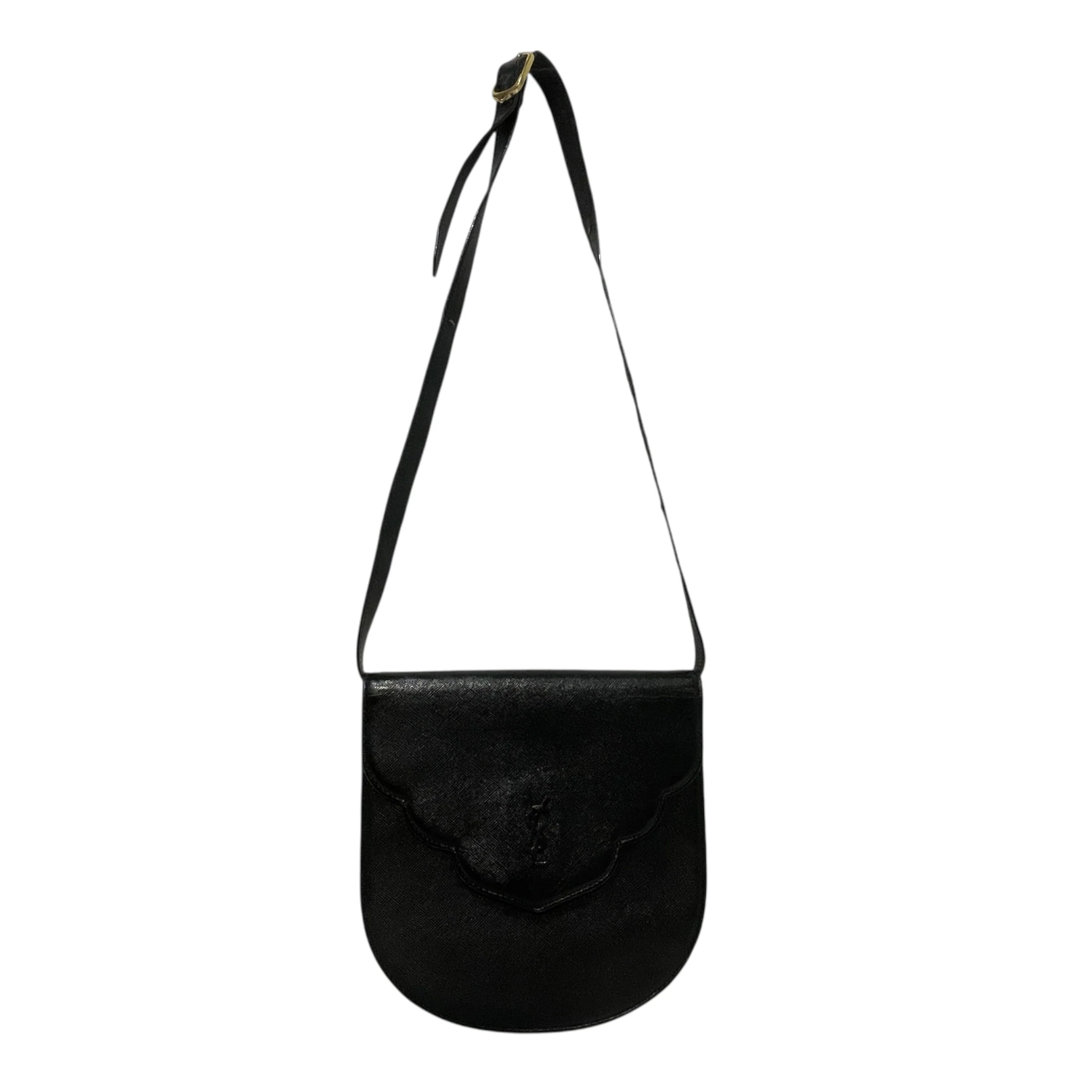 3267-yves-saint-laurent-cross-body-bag-leather-blk-saffiano-flap-bag-1.webp YVES SAINT LAURENT/Cross Body Bag/Leather/BLK/Saffiano Flap Bag