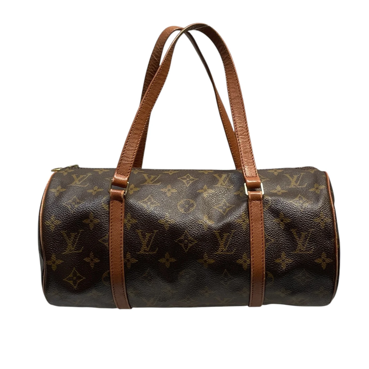 LOUIS VUITTON/Hand Bag/Monogram/Leather/BRW/Mini Papillon