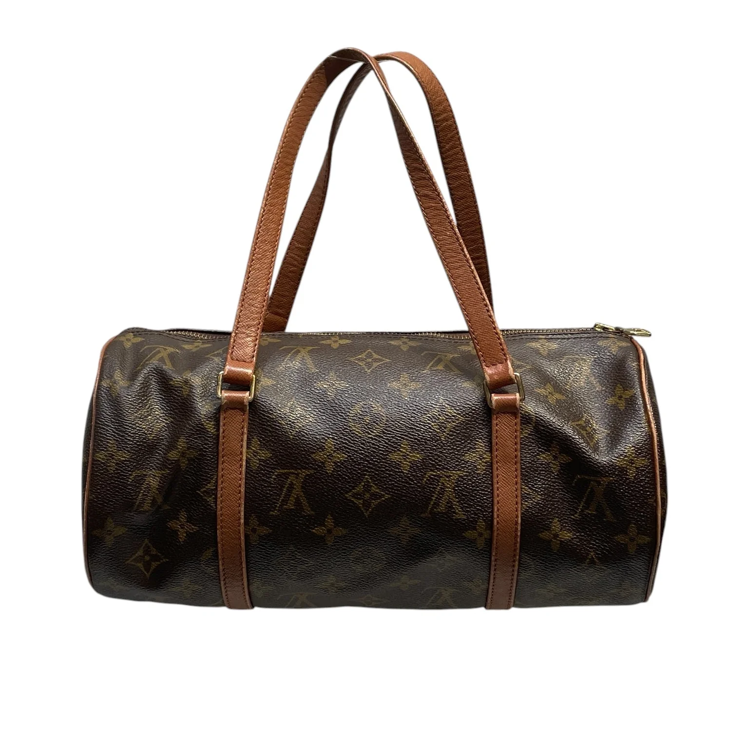 LOUIS VUITTON/Hand Bag/Monogram/Leather/BRW/Mini Papillon