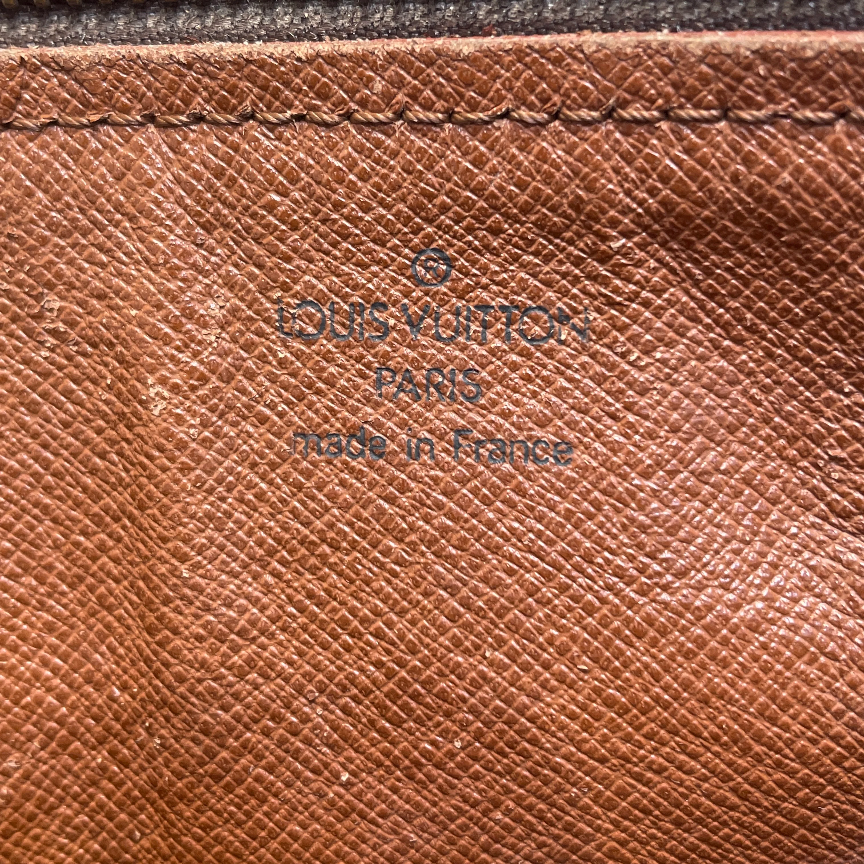 LOUIS VUITTON/Hand Bag/Monogram/Leather/BRW/Mini Papillon